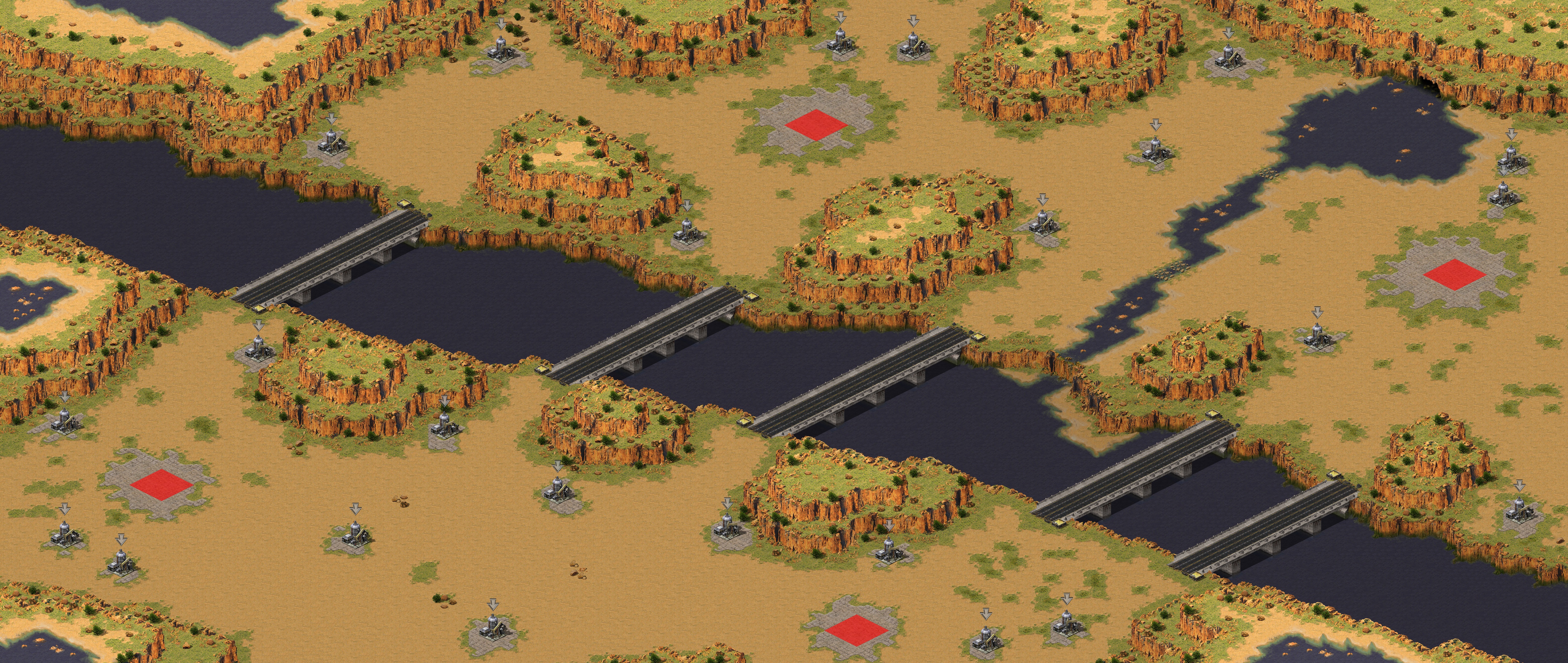 Rendered map: Valley of Hell