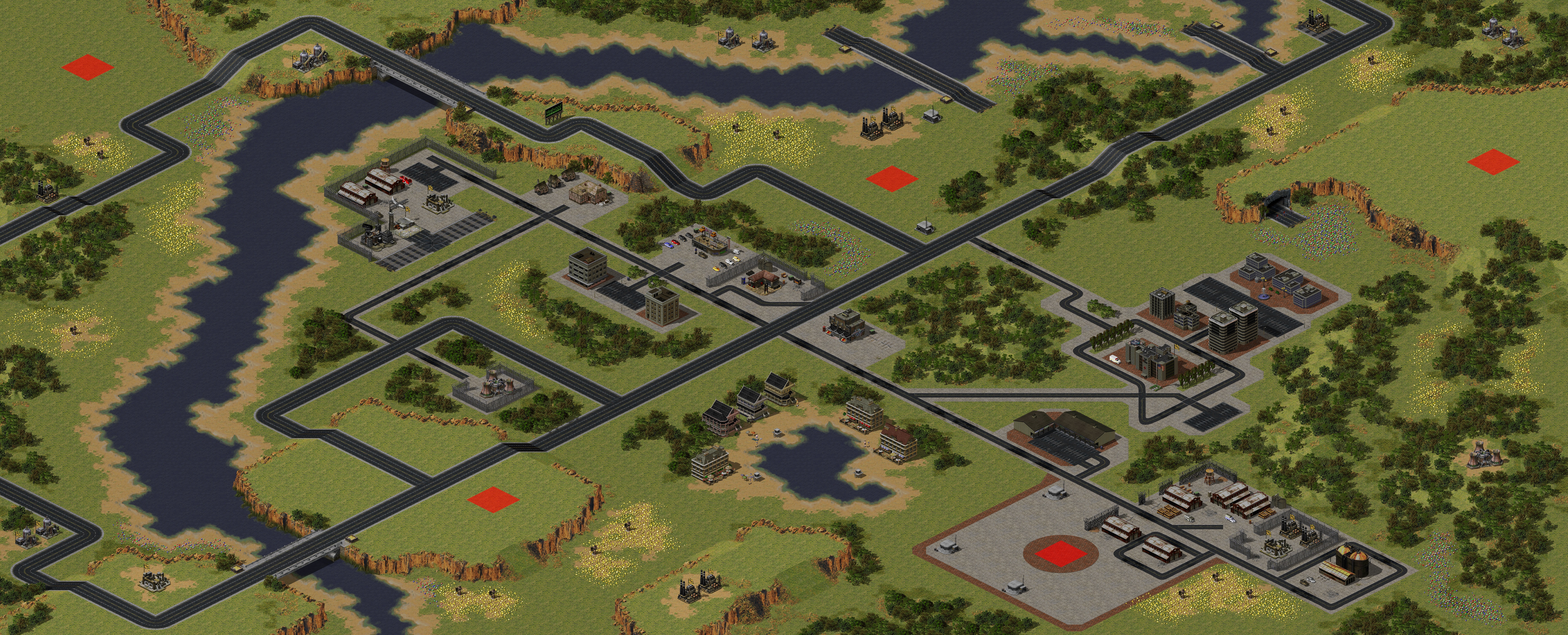 Rendered map: Lionsville, USA