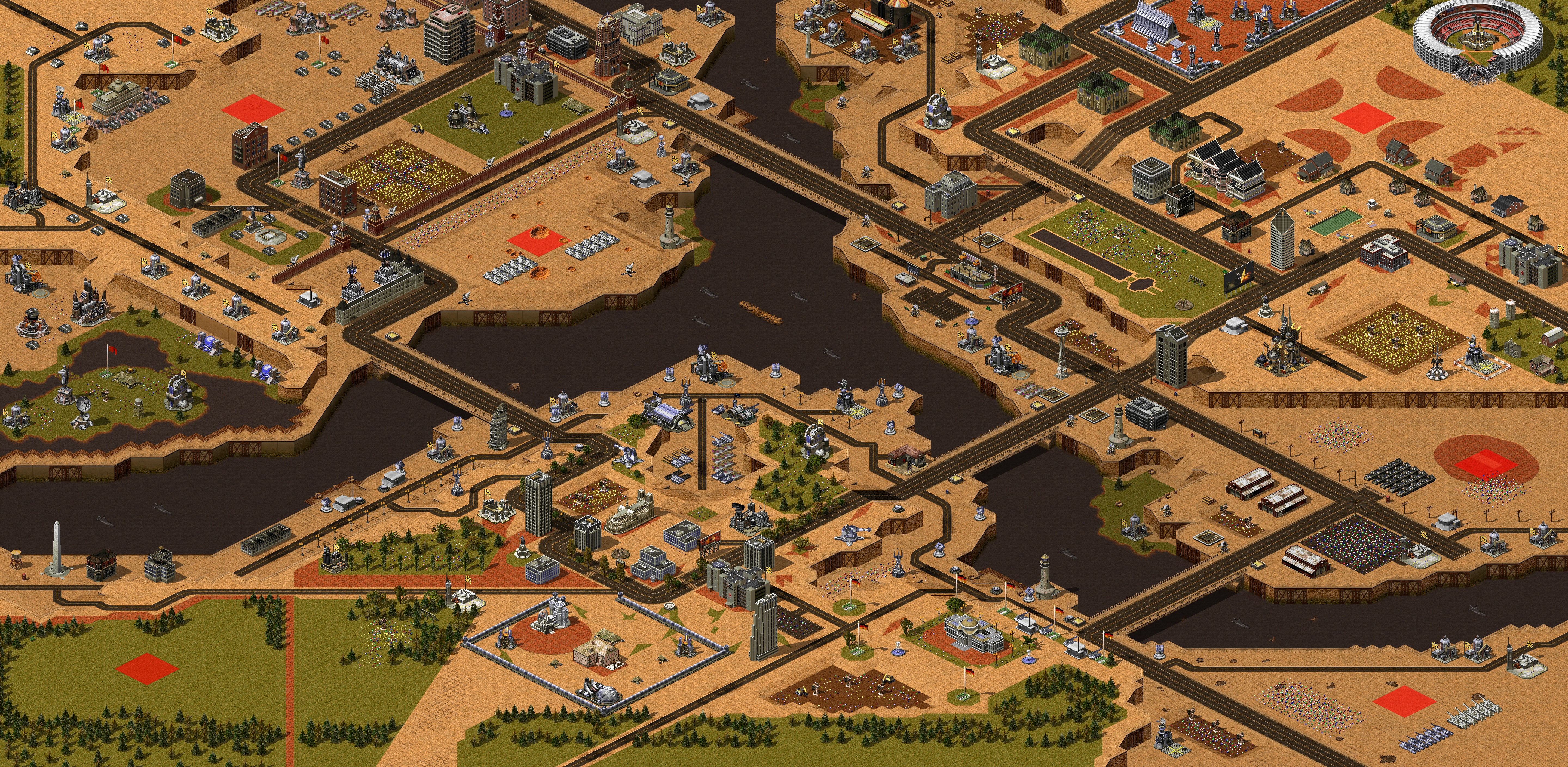 Rendered map: Berlin Last Battle