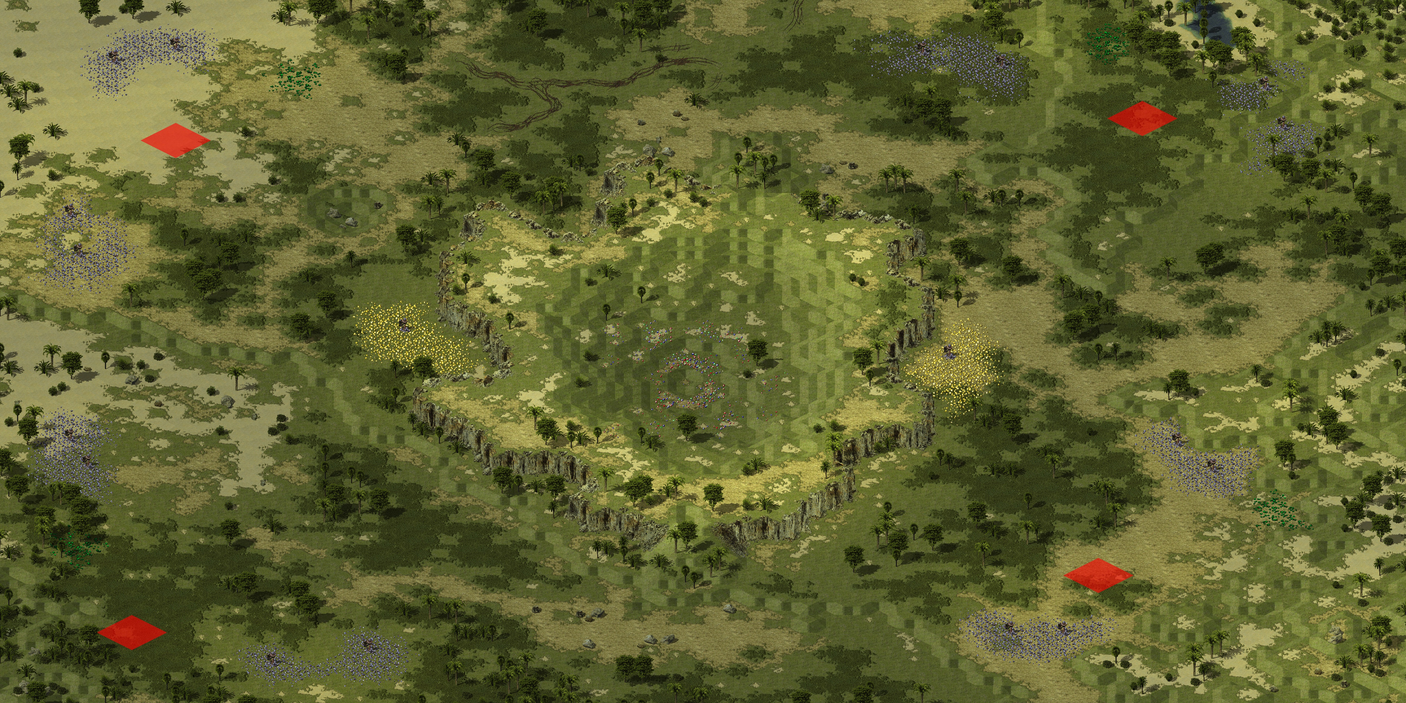 Rendered map: Divide and Conquer