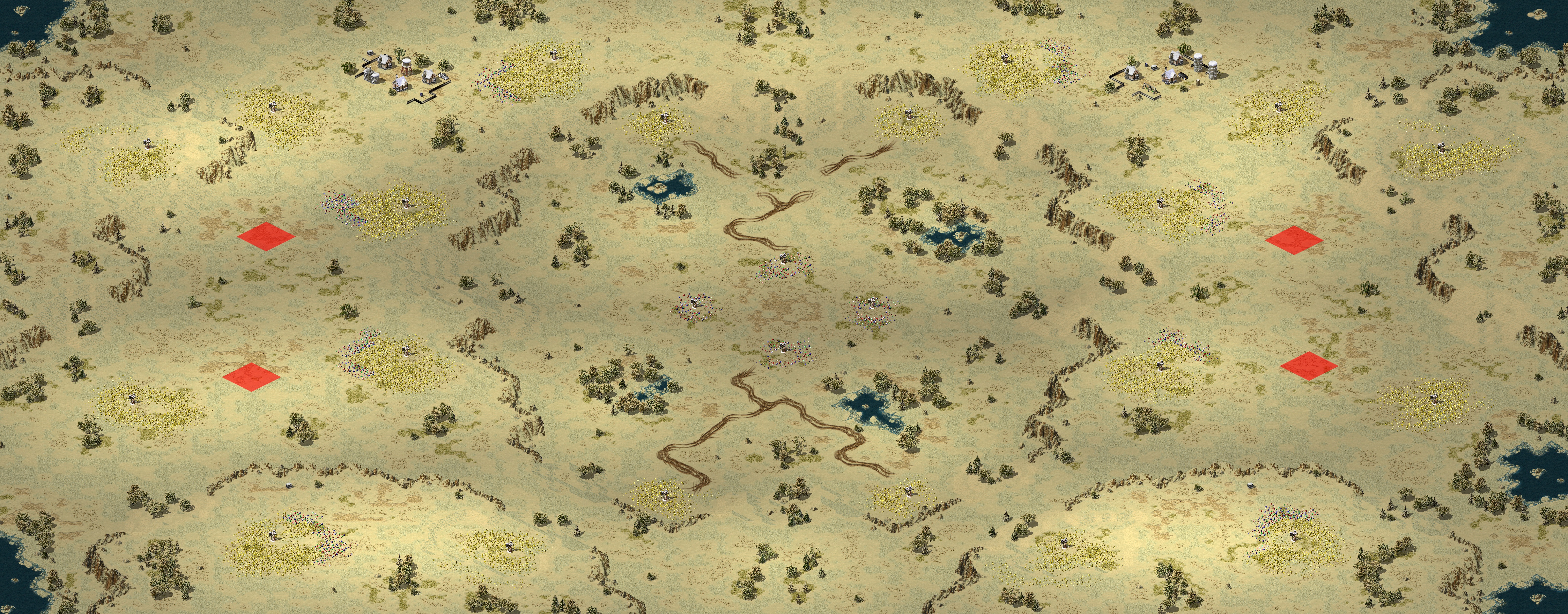 Rendered map: 西伯利亚木