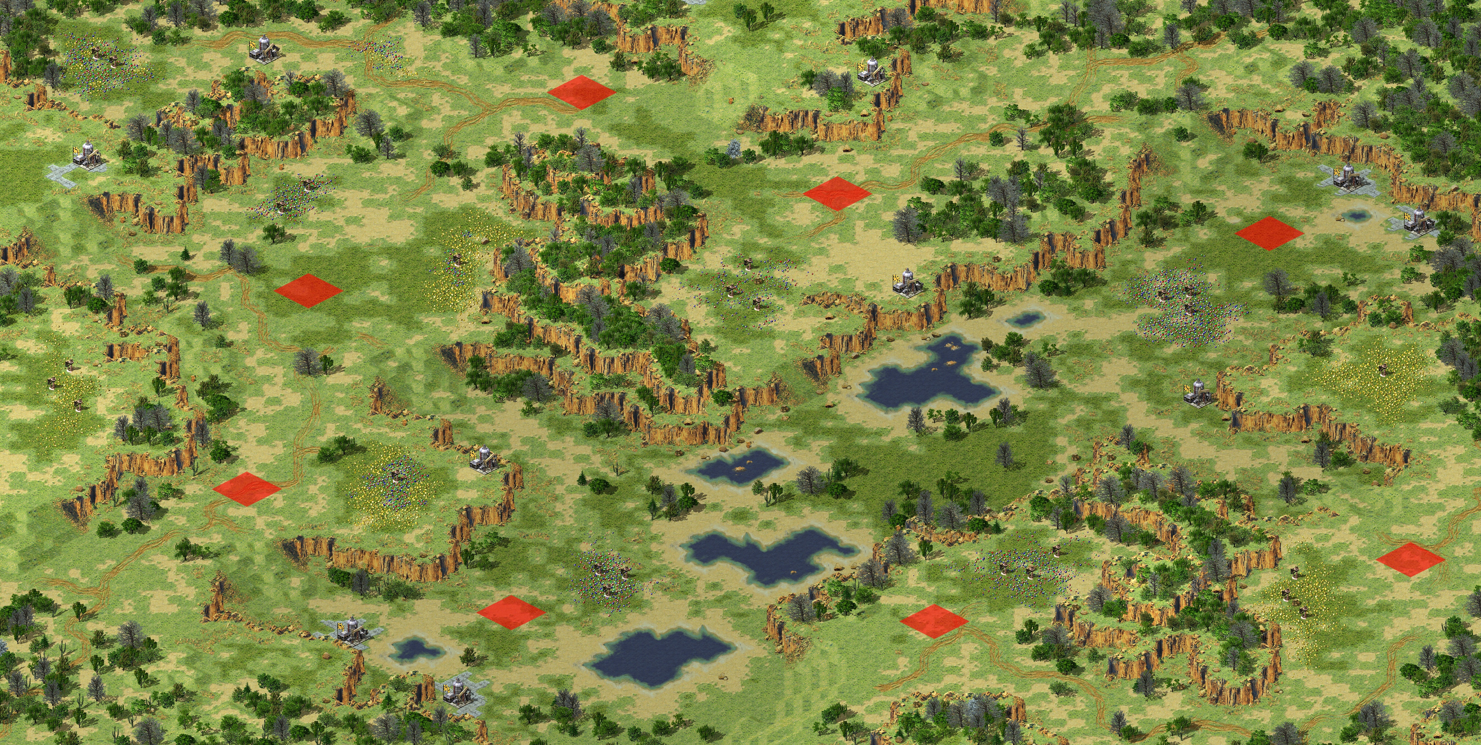 Rendered map: Jungle Carnage