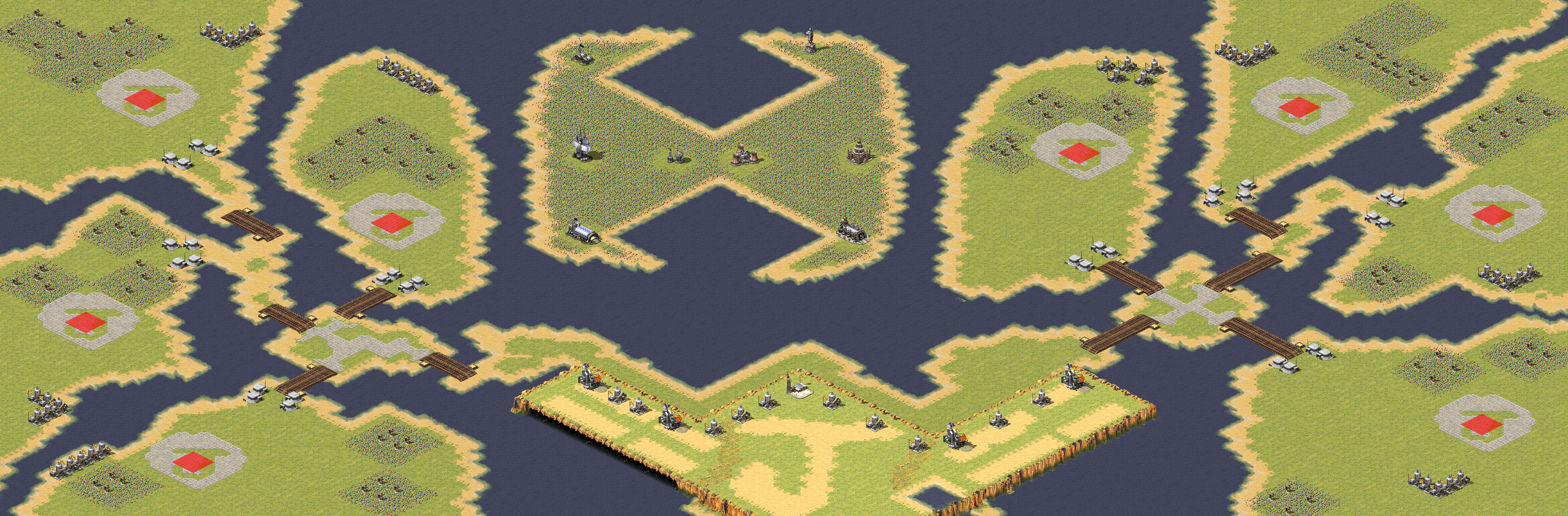 Rendered map: Tech Conquest
