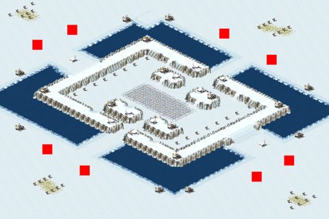 Rendered preview of Snow Mountain 4v4