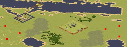 Rendered preview of Moutain city