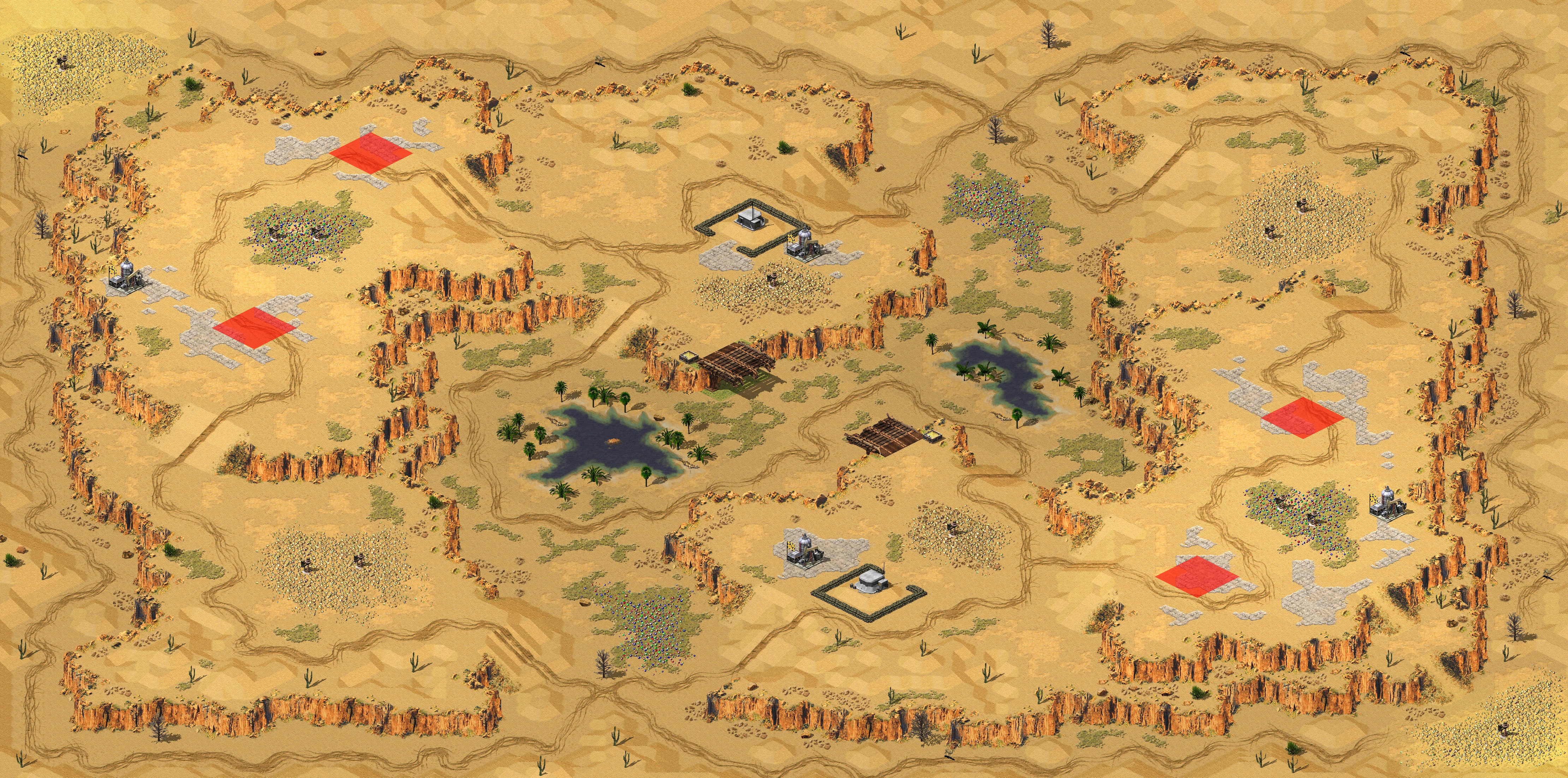 Rendered map: Loop Dunes Tournament