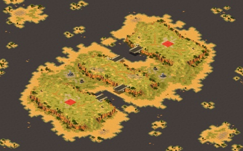 Rendered preview of [2] Twin Plateaus