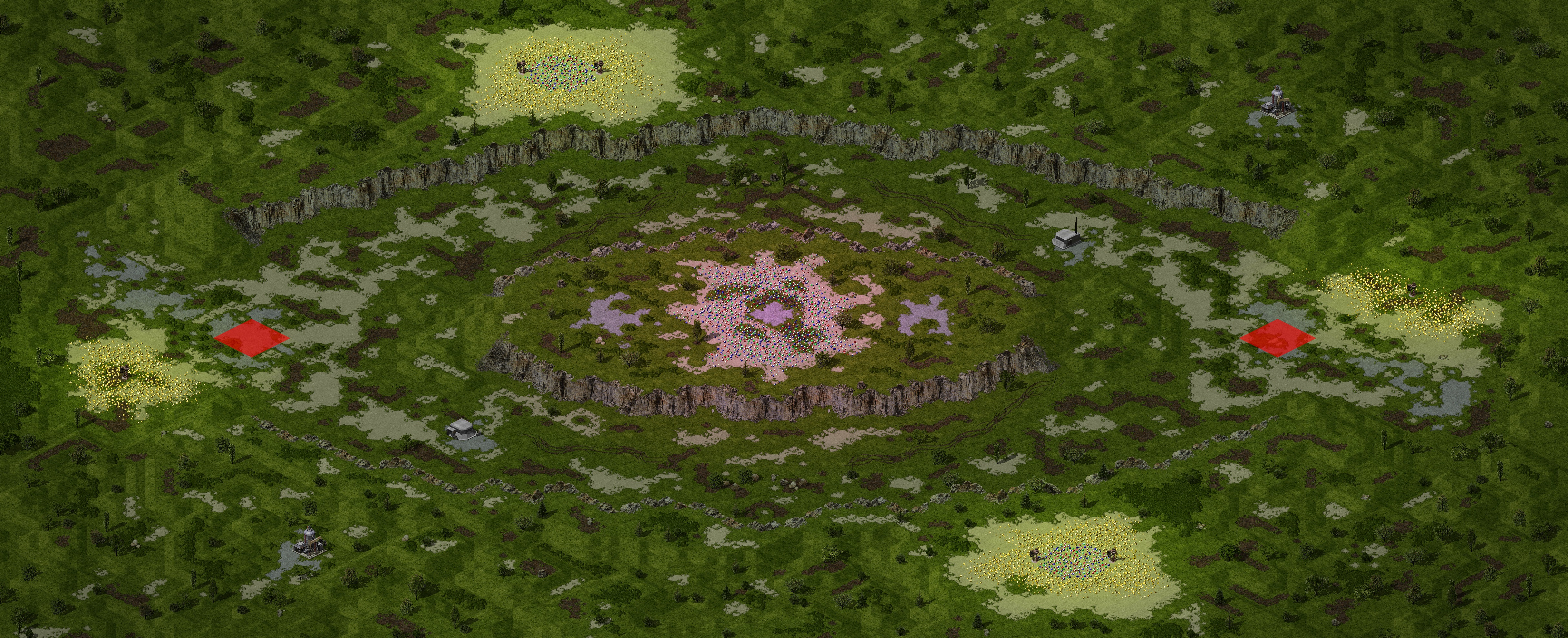 Rendered map: Eye of Terror
