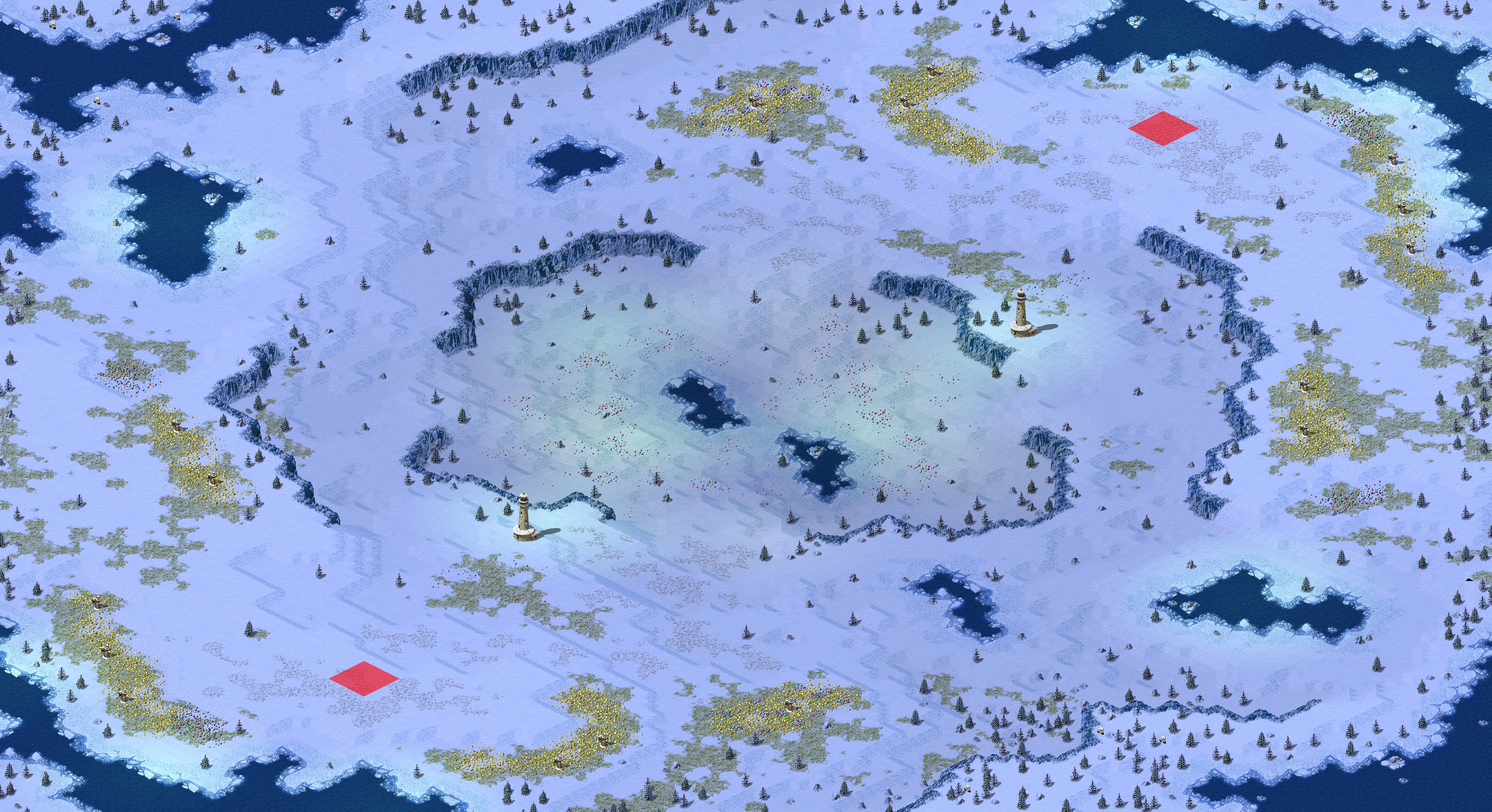 Rendered map: 白牡丹 - 赛事专用