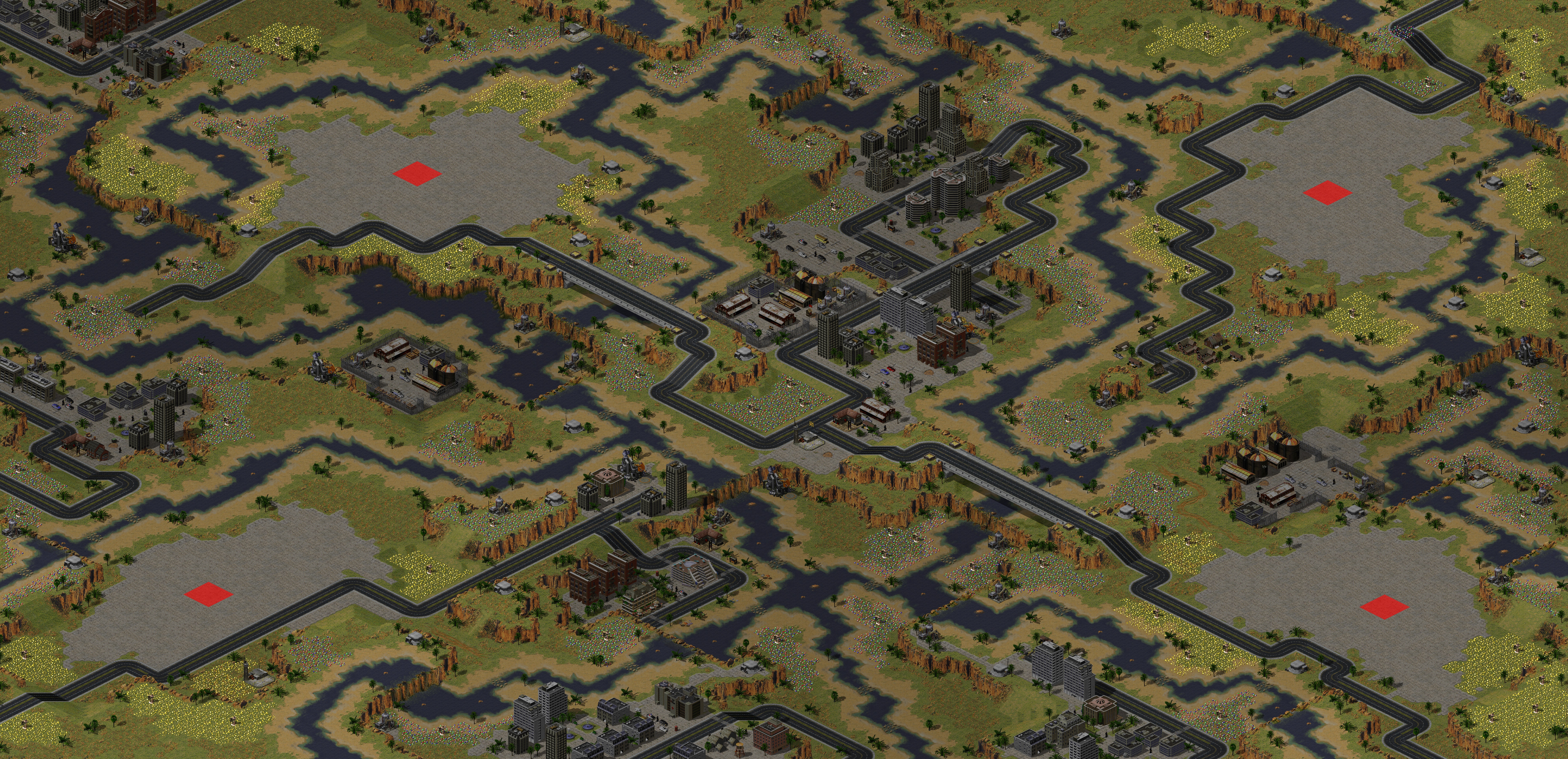 Rendered map: 坚守阵地（4）