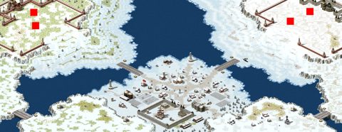 Rendered preview of Snowy Town Beta