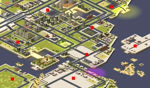 Rendered preview of New York City