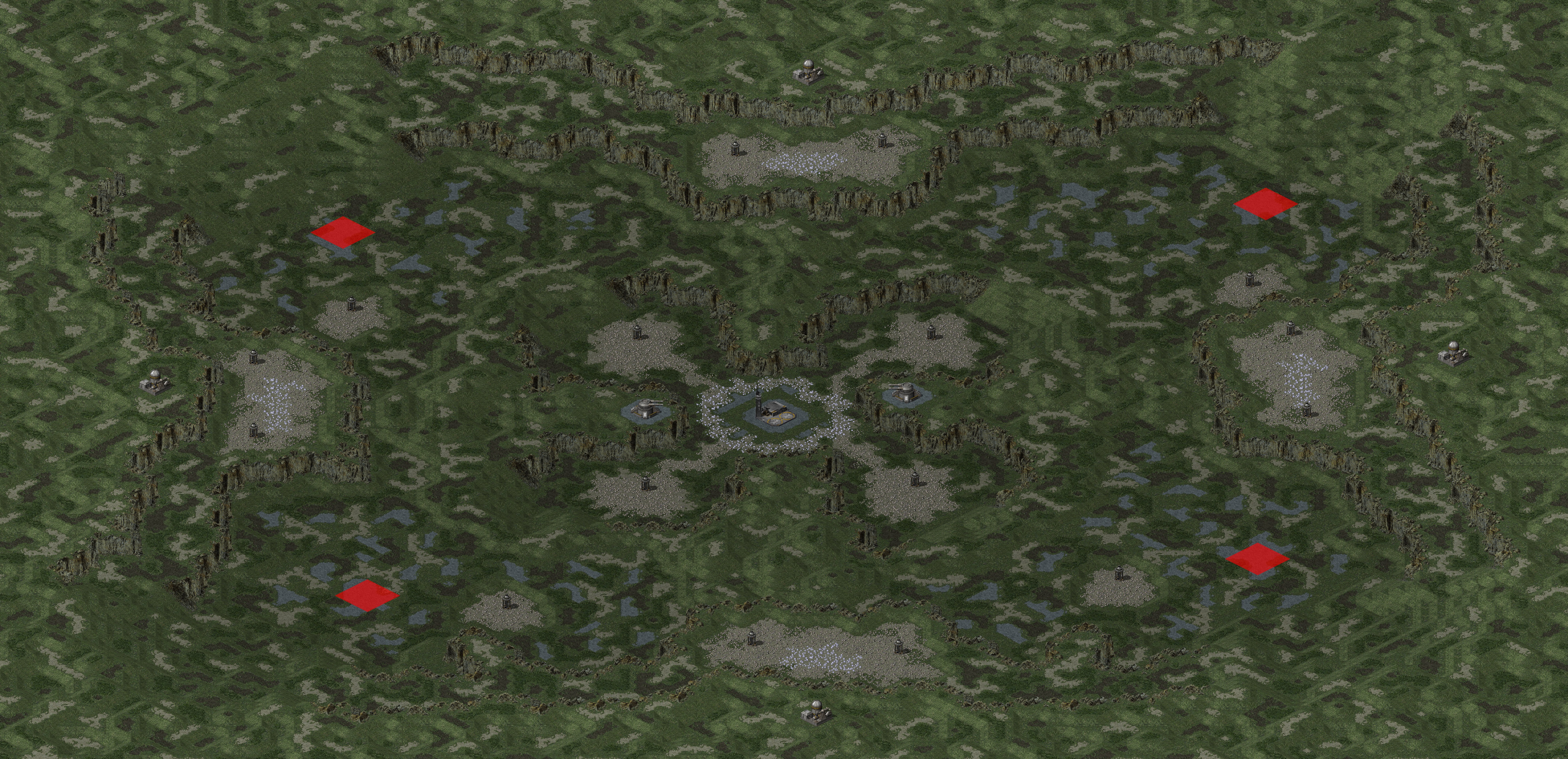 Rendered map: Shattered