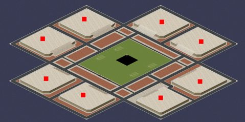 Rendered preview of Lazy Tank War - High Ground