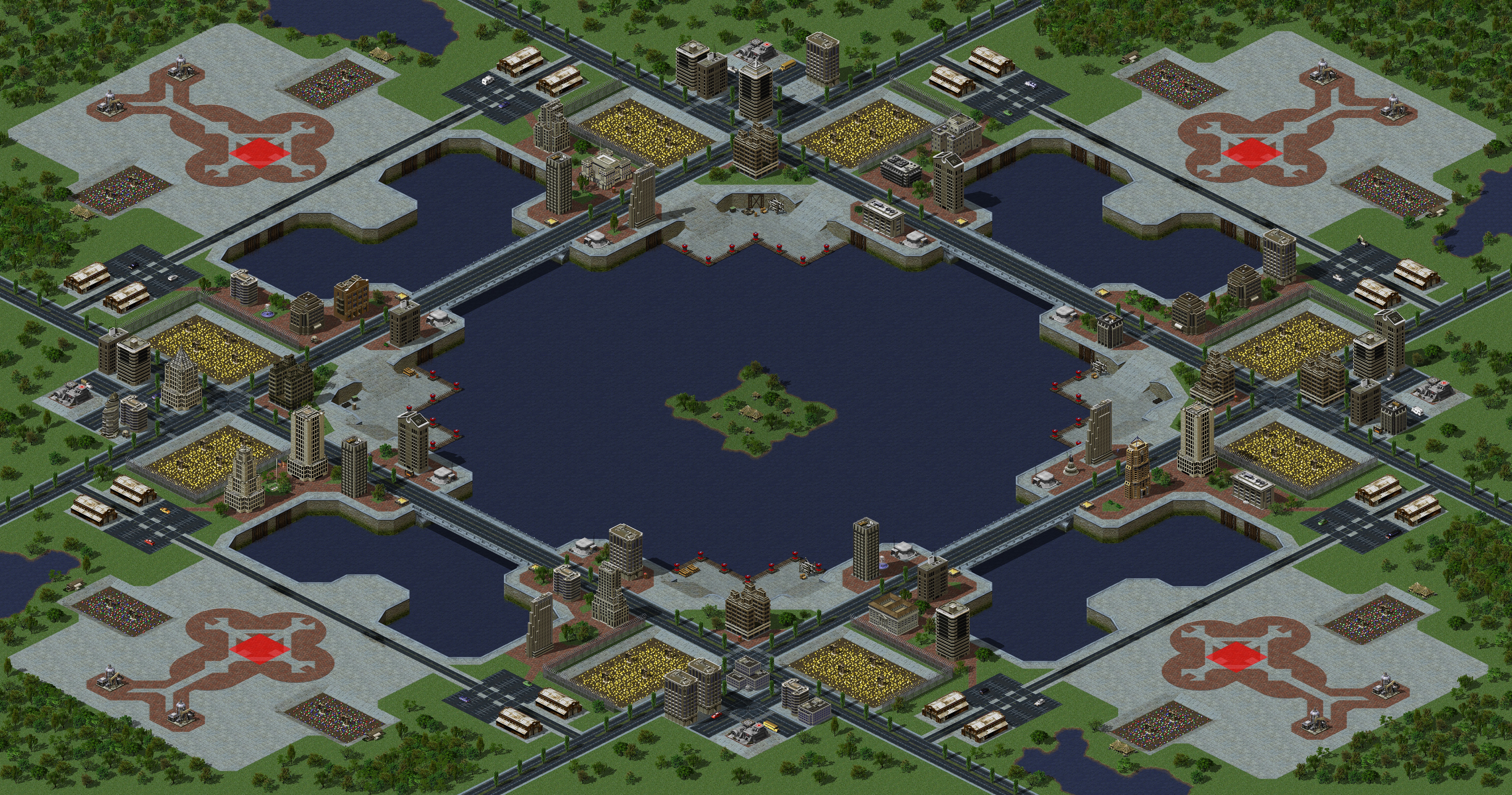 Rendered map: Moonlit Bay