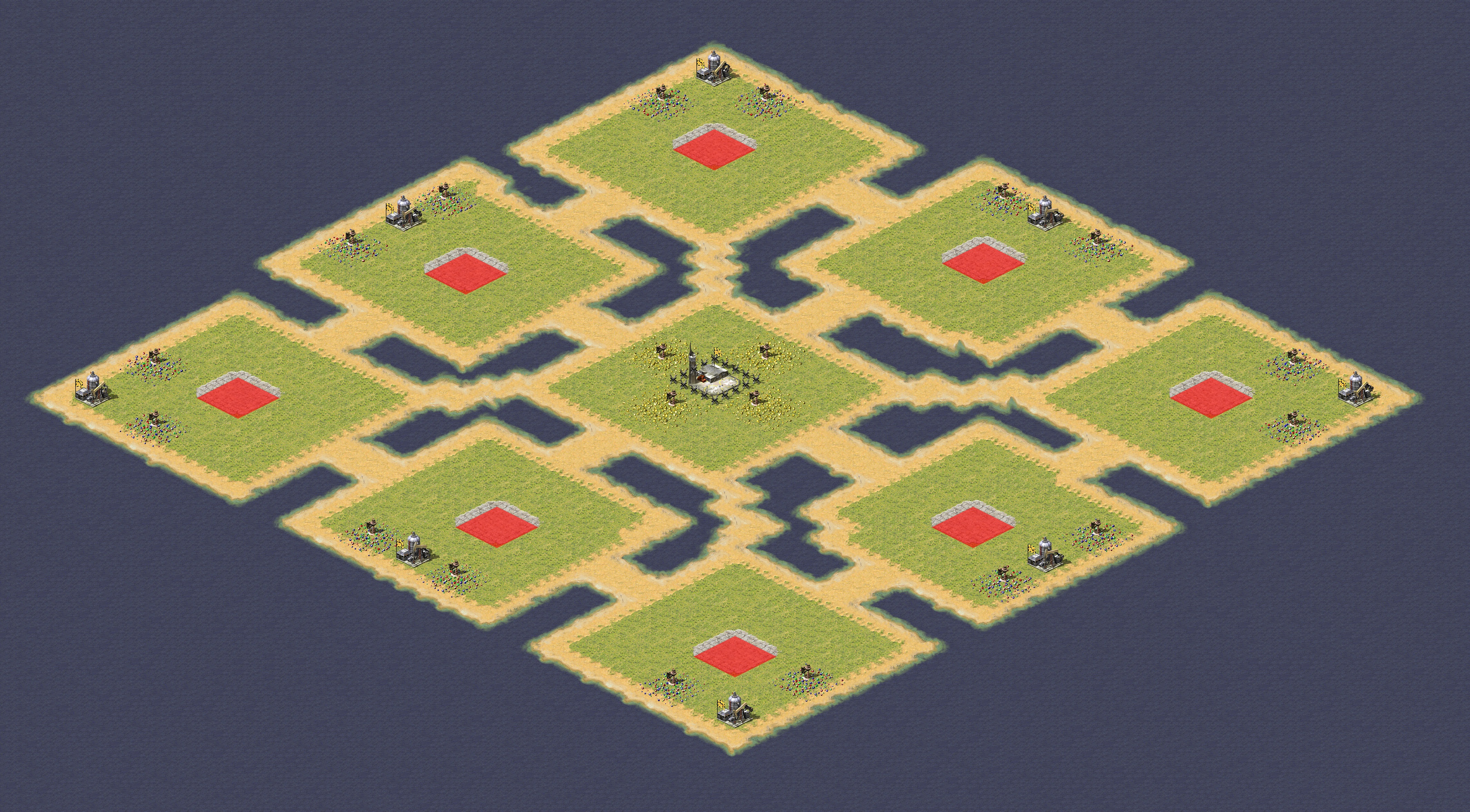 Rendered map: Allied Patch