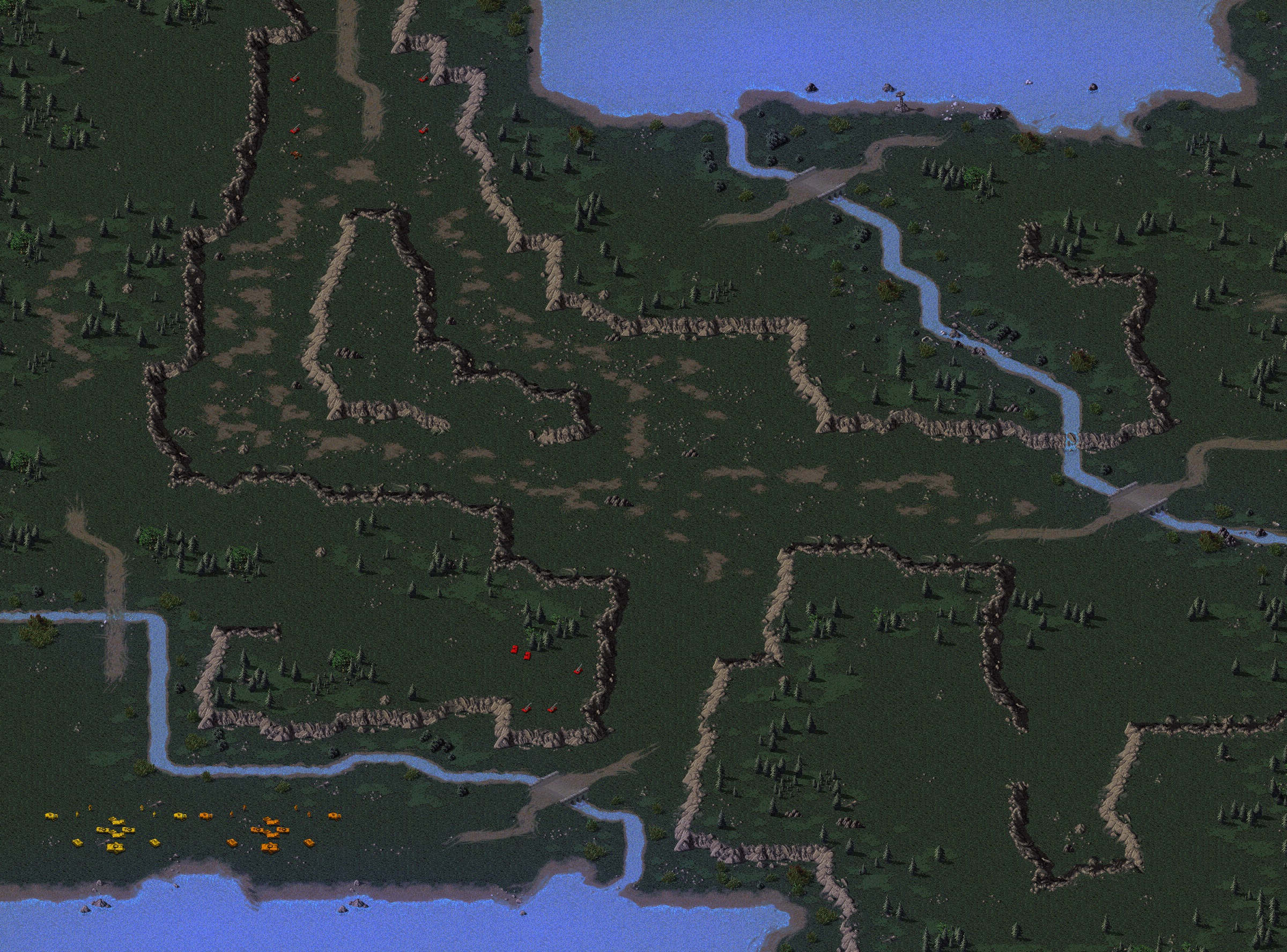 Rendered map: GDI 12: Fish in a Barrel