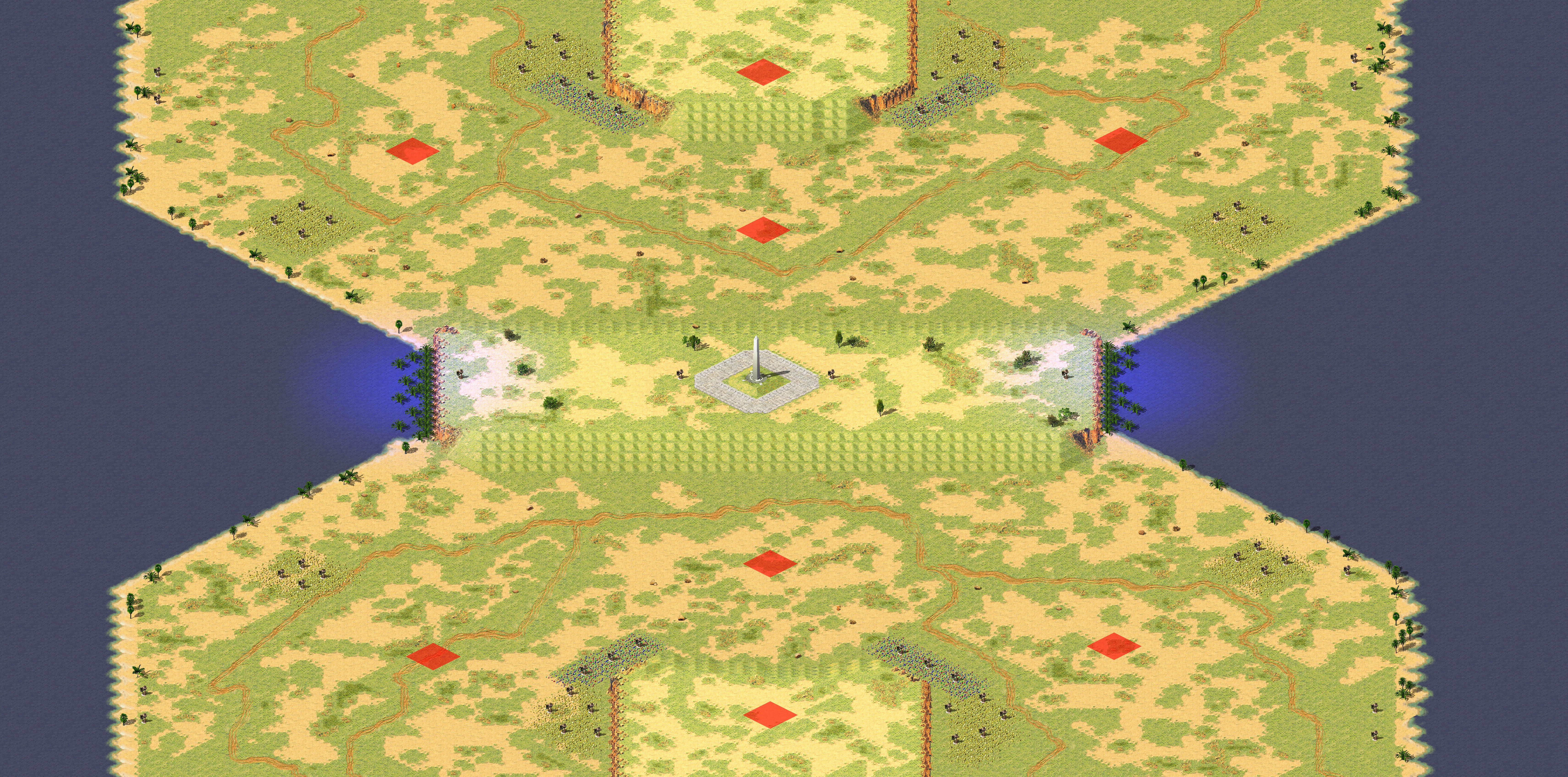 Rendered map: Unfair 4v4