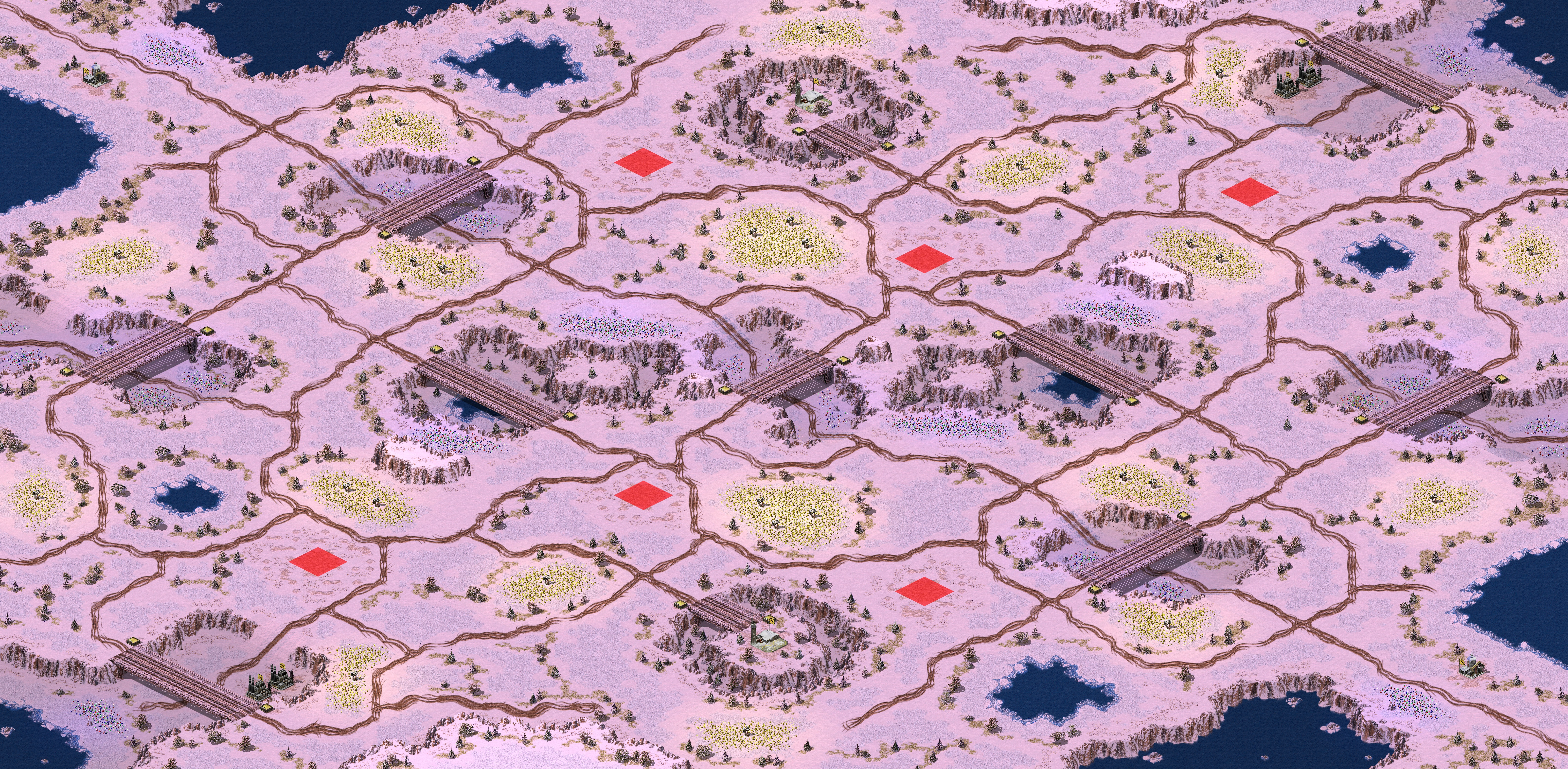 Rendered map: Snow Arena