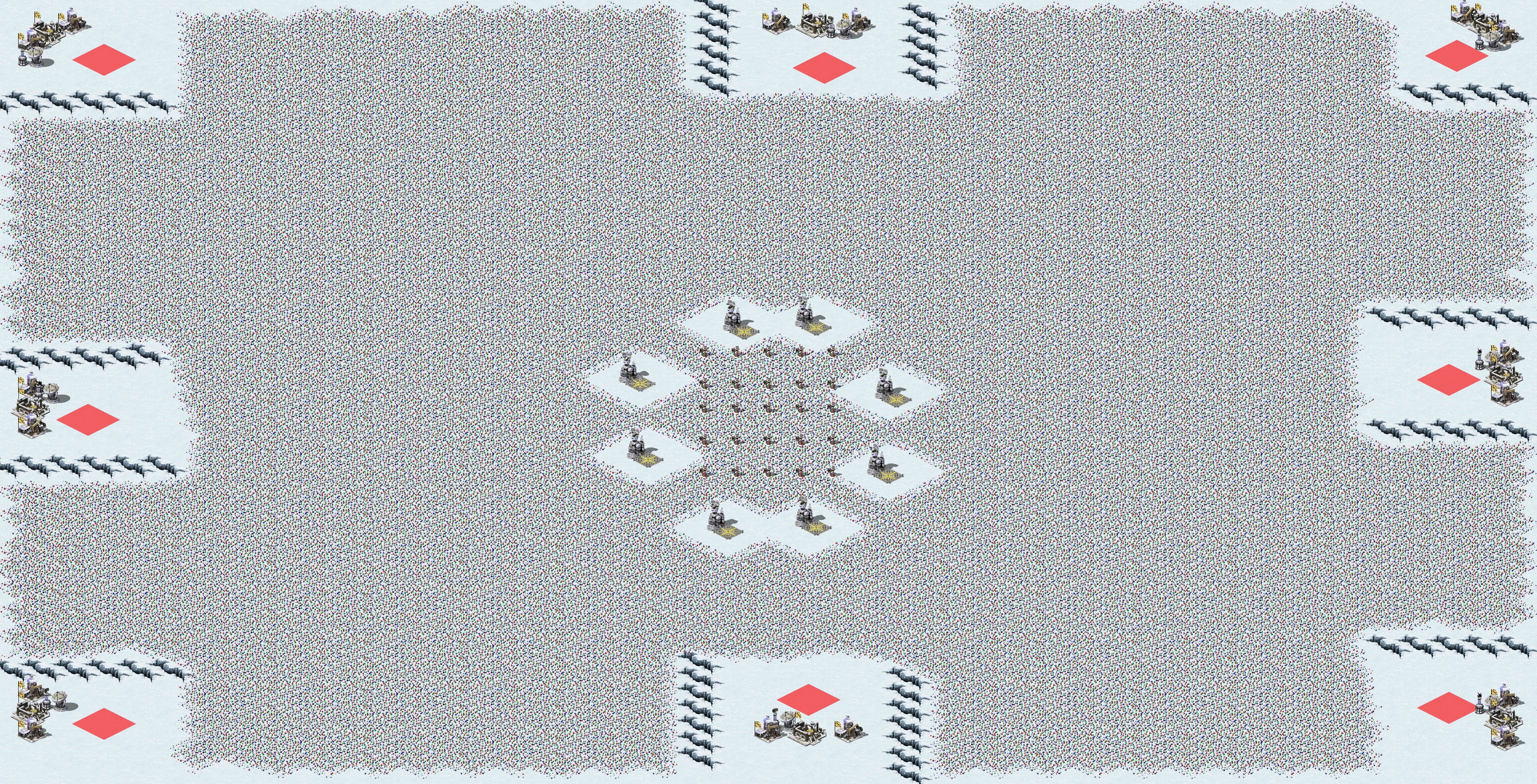 Rendered map: Grid 8-Player FFA