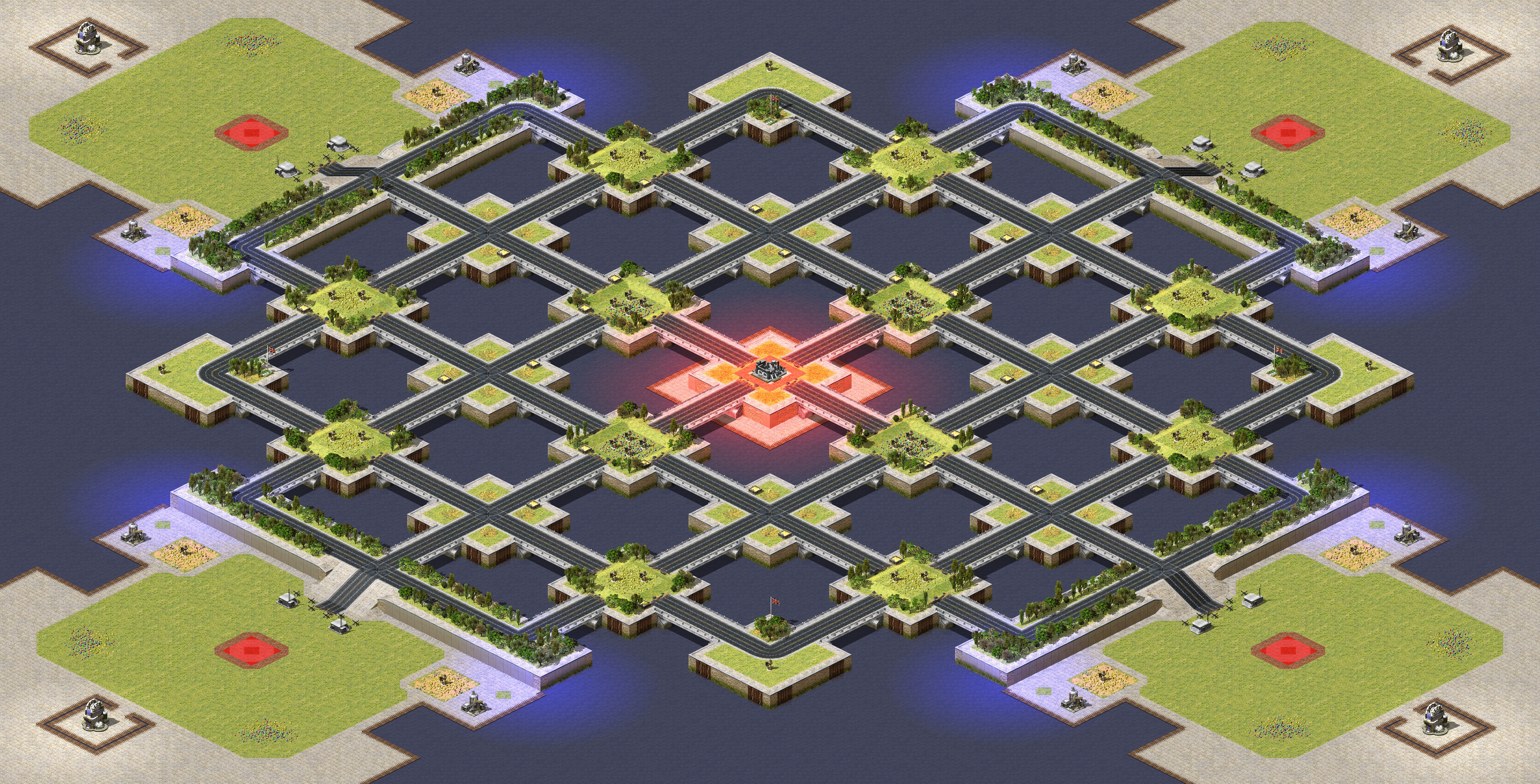 Rendered map: Matrices