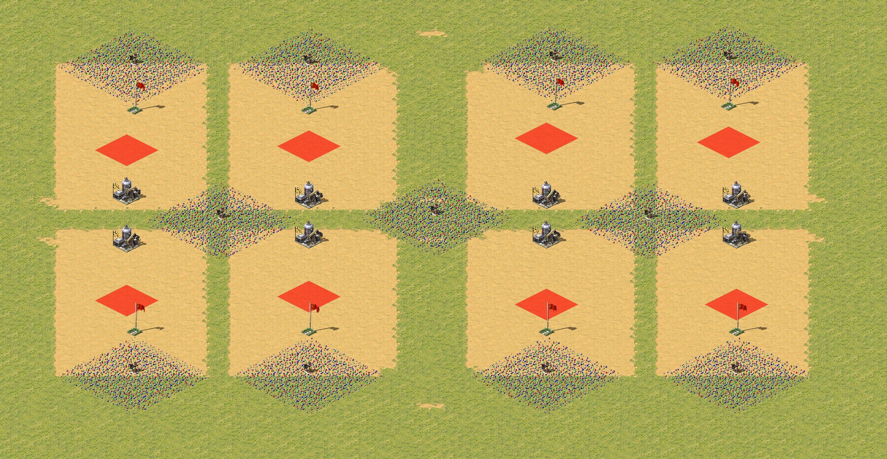 Rendered map: Defend the Red Flag 2.0