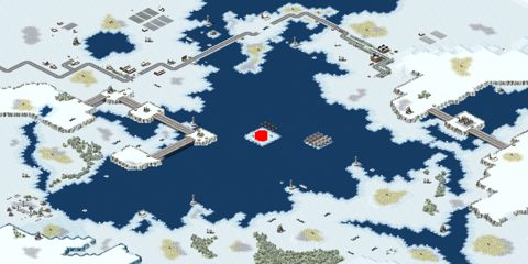 Rendered preview of Steel Shadow's Holiday Island