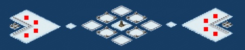 Rendered preview of Polar Naval Battle 4v4 v2