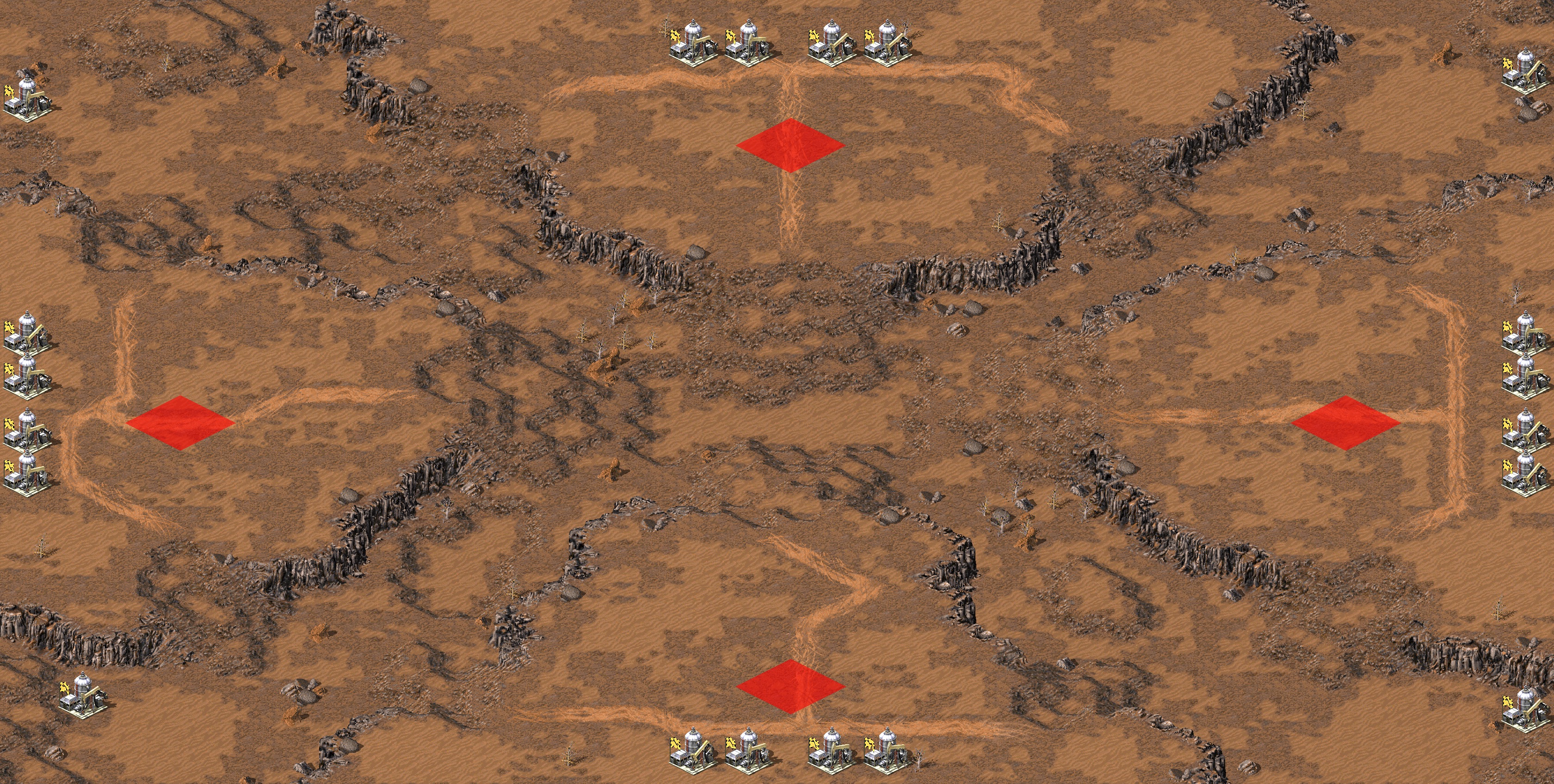 Rendered map: (4) Dry Heat