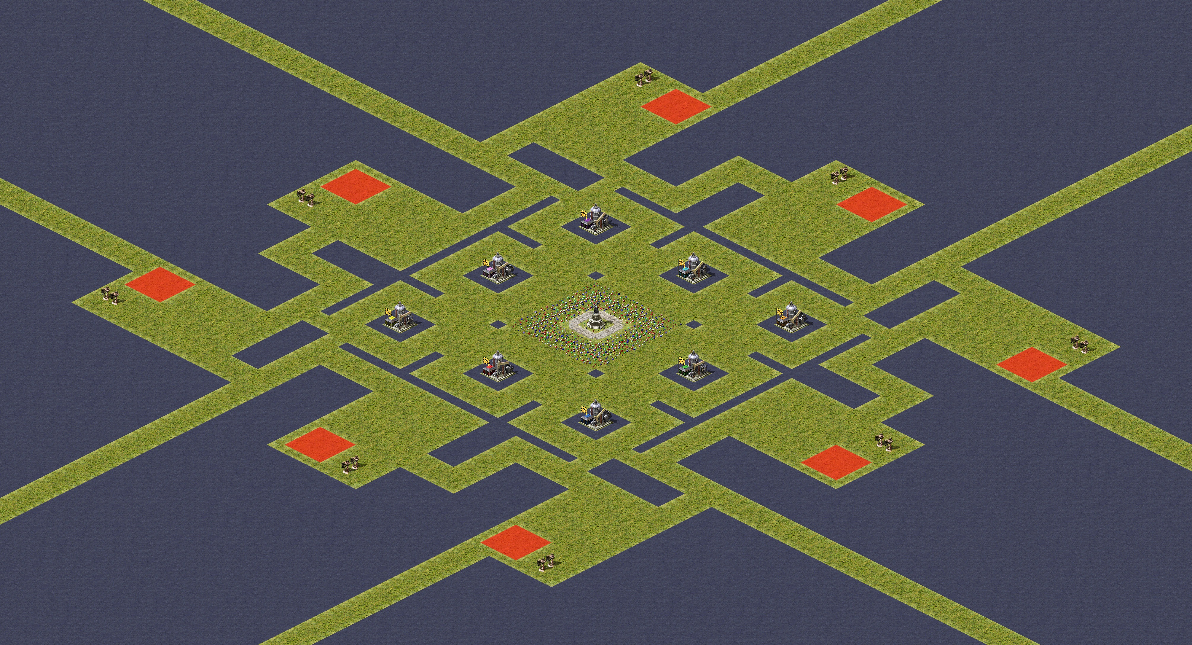 Rendered map: Two Patches Each