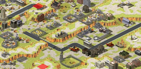 Rendered preview of A city divided