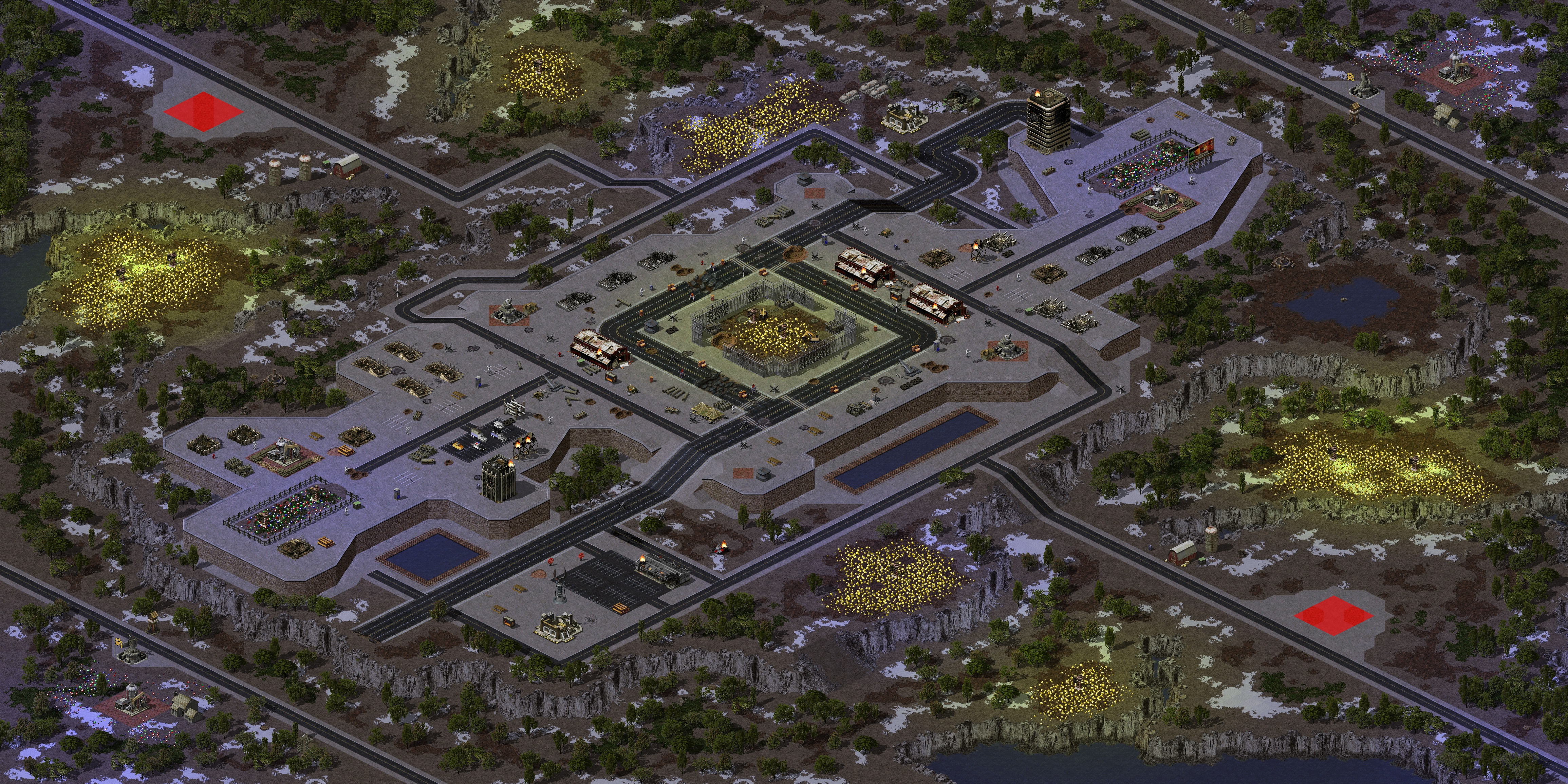 Rendered map: Escalation