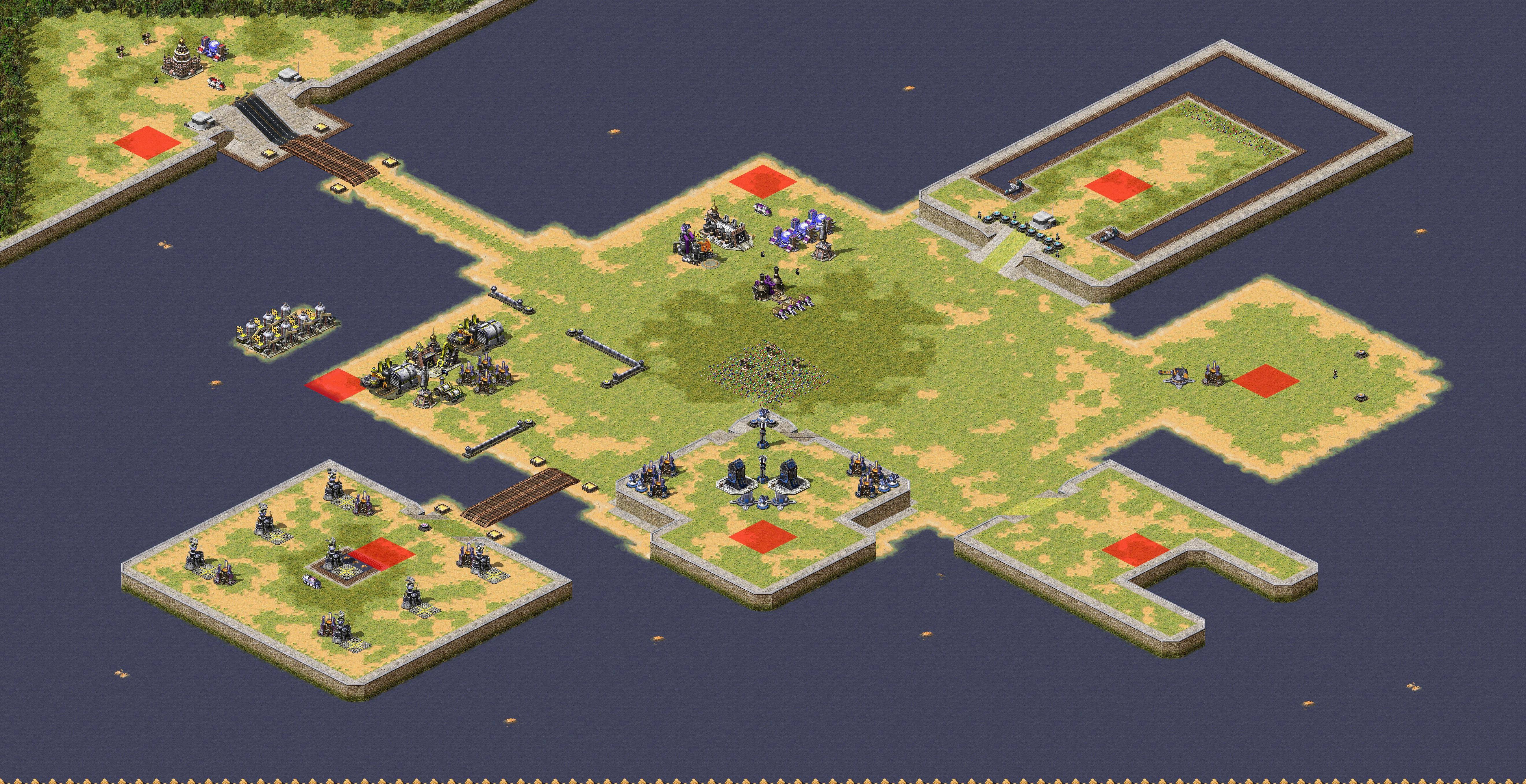 Rendered map: Unfair Patch 13 (No Ares)