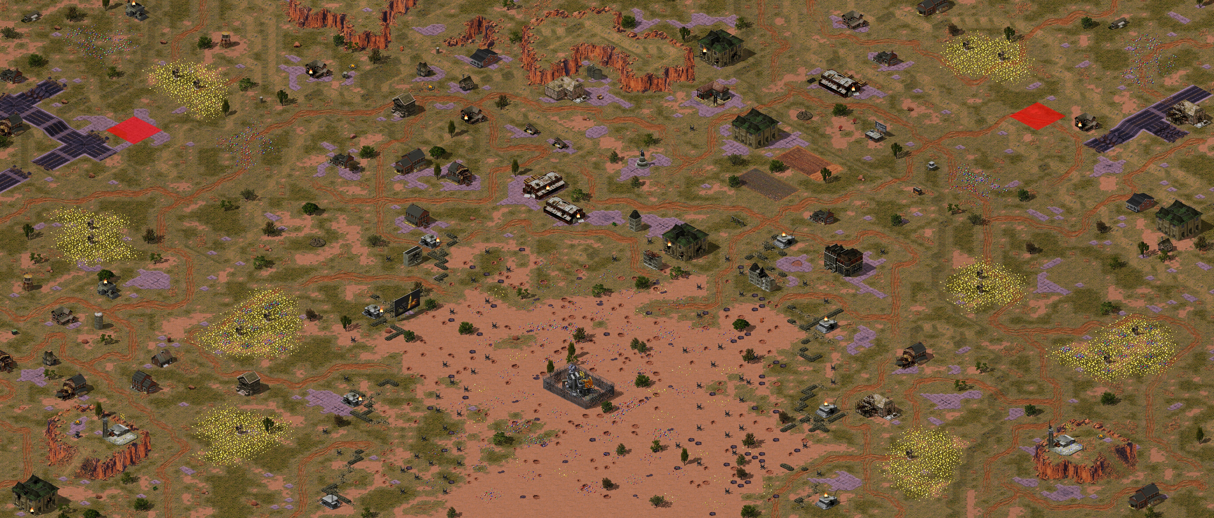 Rendered map: Hinterland Defense (2) Tournament