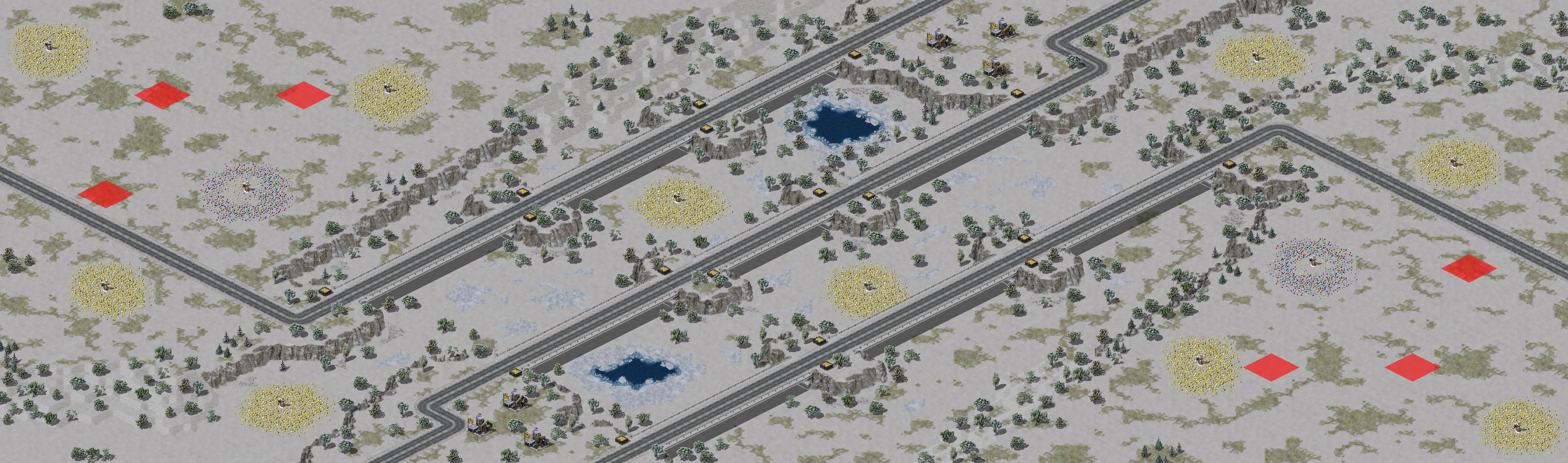 Rendered map: Triple Crossed