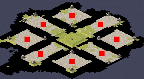 Rendered preview of Red Alert Melee 25011 - Sewer