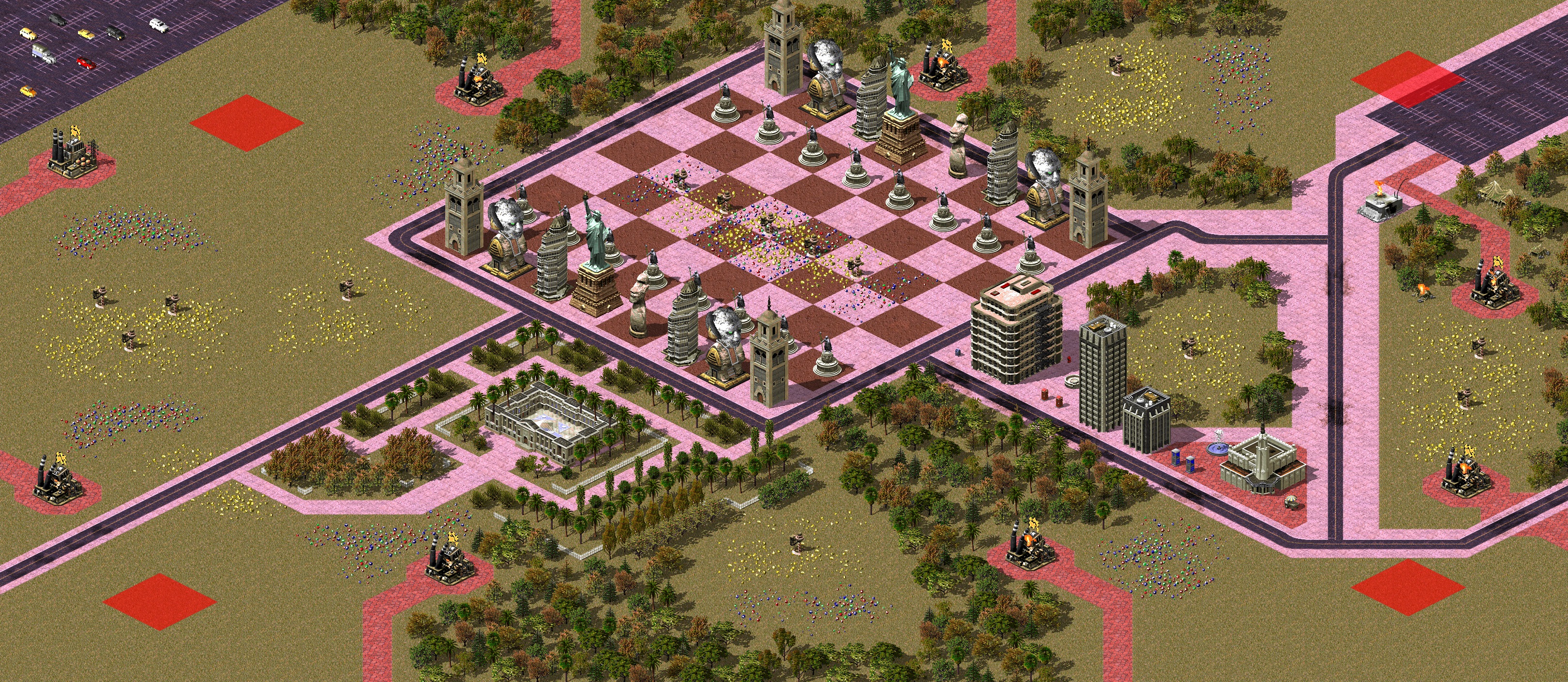 Rendered map: Chess