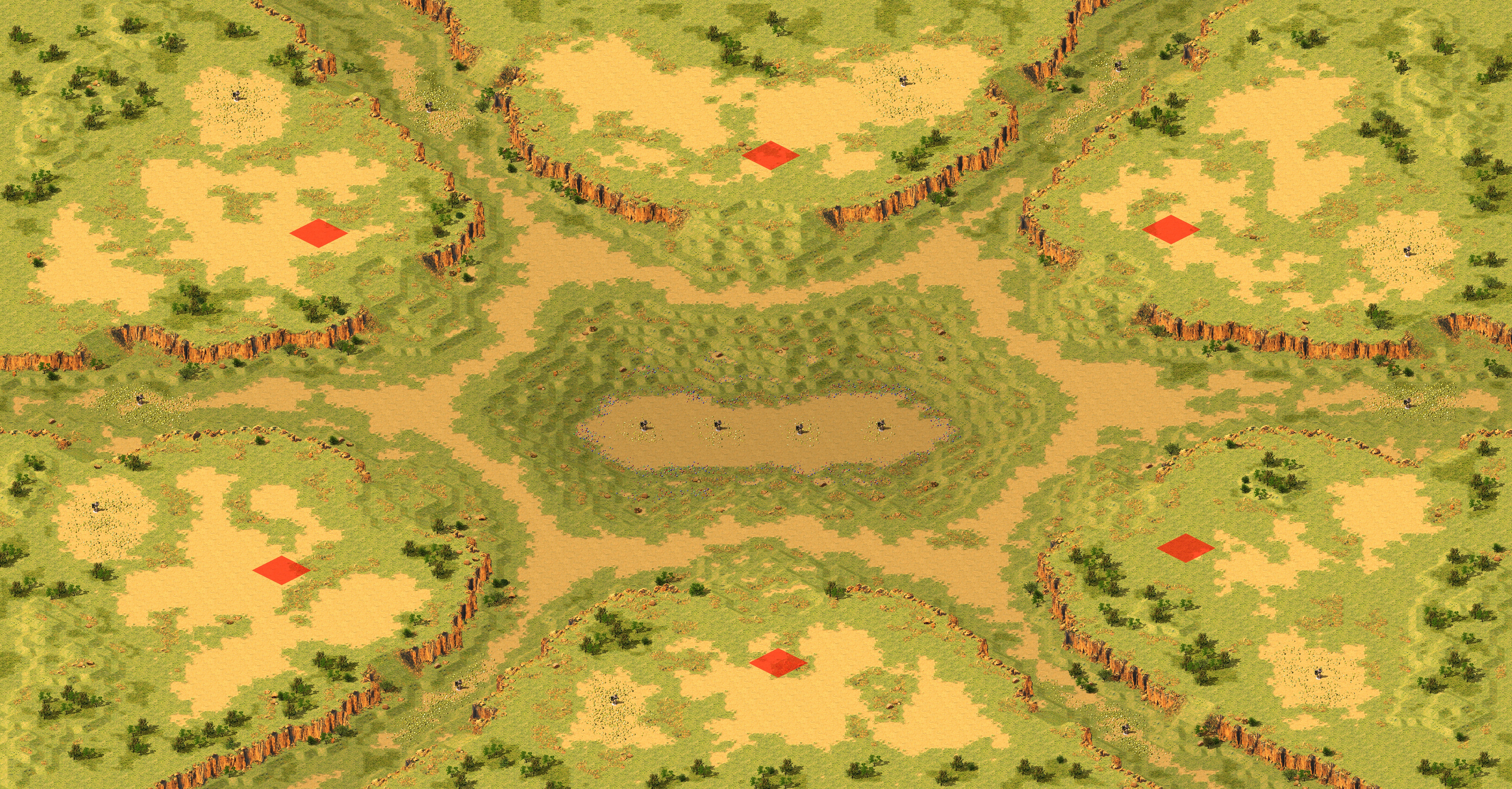 Rendered map: DEFCON 6