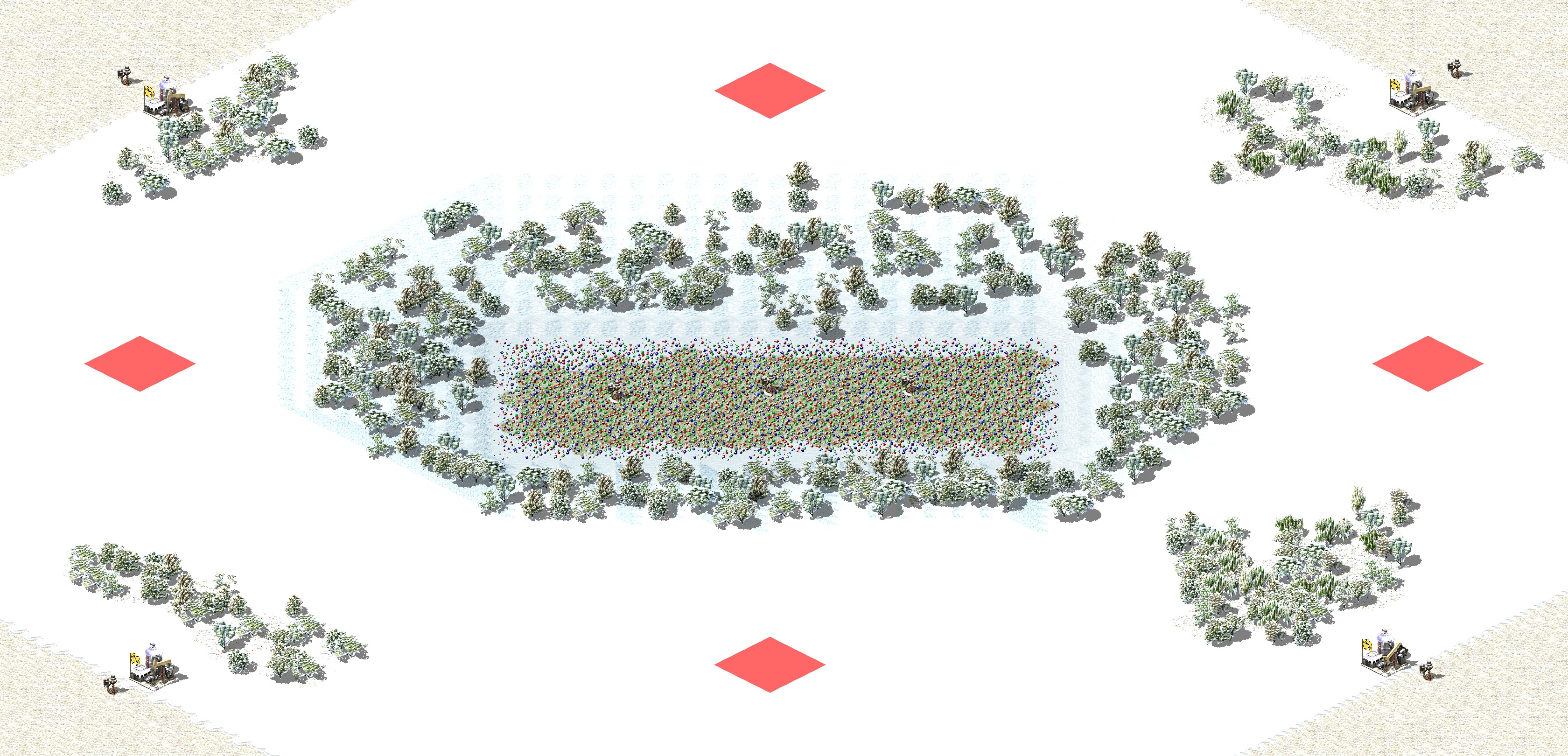 Rendered map: The Pit