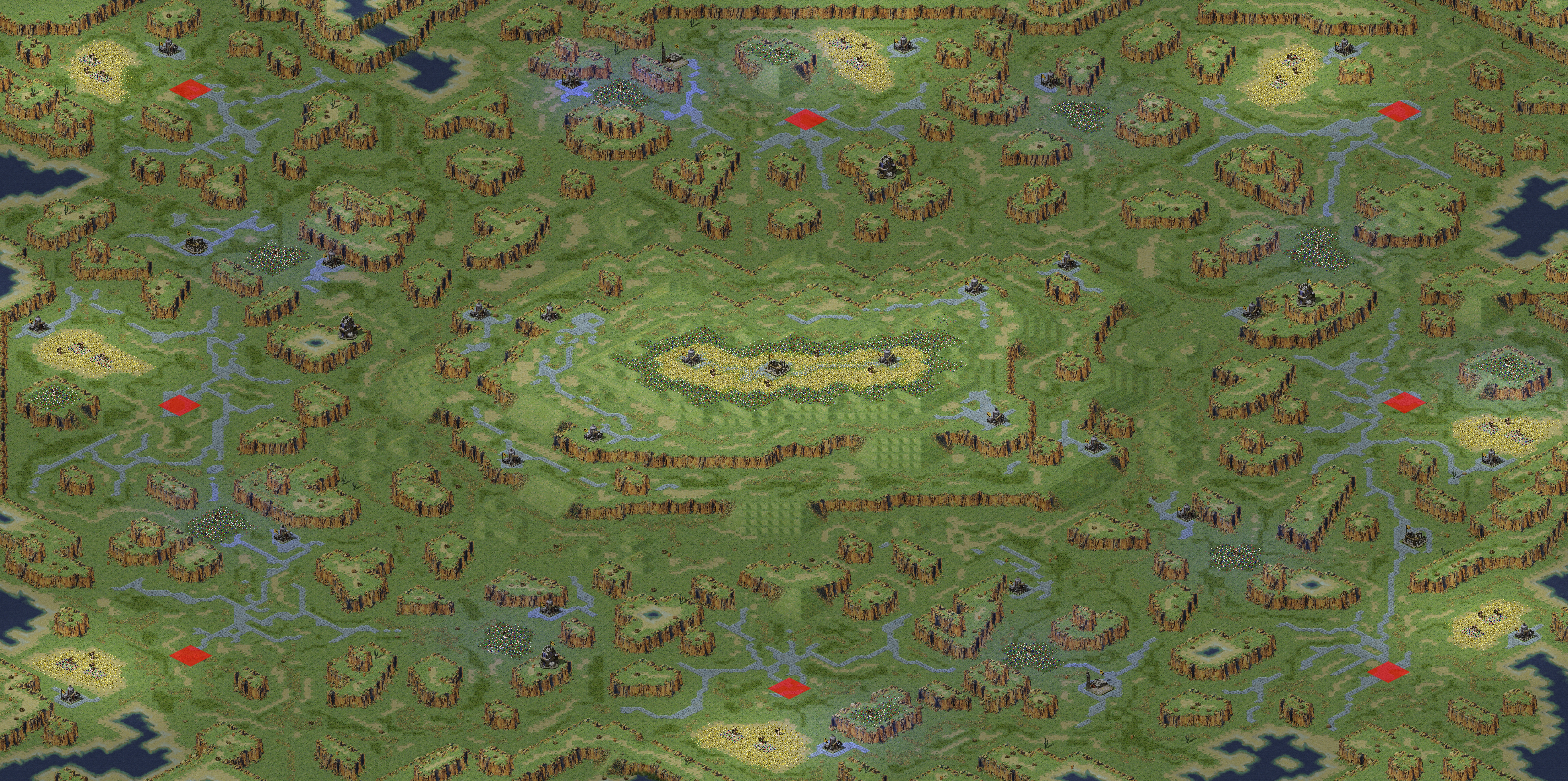 Rendered map: [8] Greenridge Mountains