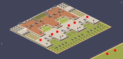 Rendered preview of 2 Soviet 6 Allied Beachhead 2.5