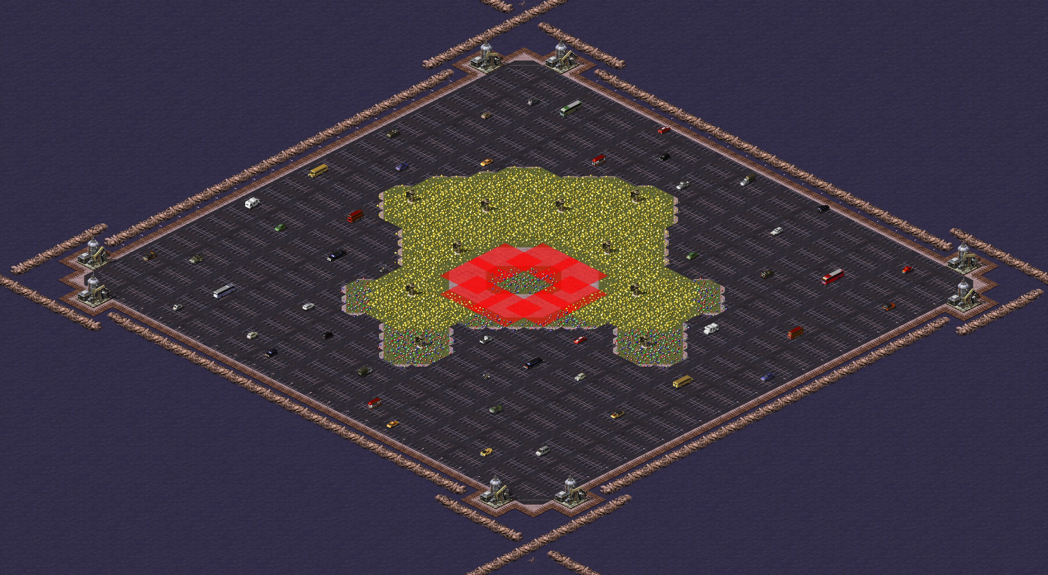 Rendered map: Parking Trouble