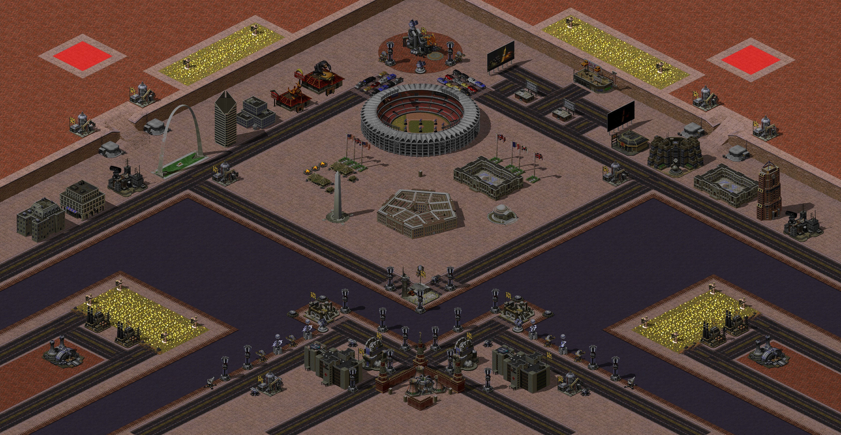 Rendered map: Washington Wipeout 3