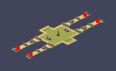Rendered preview of Oil Well Mountain Barracks Mountain