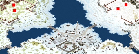 Rendered preview of Snowy Town Beta