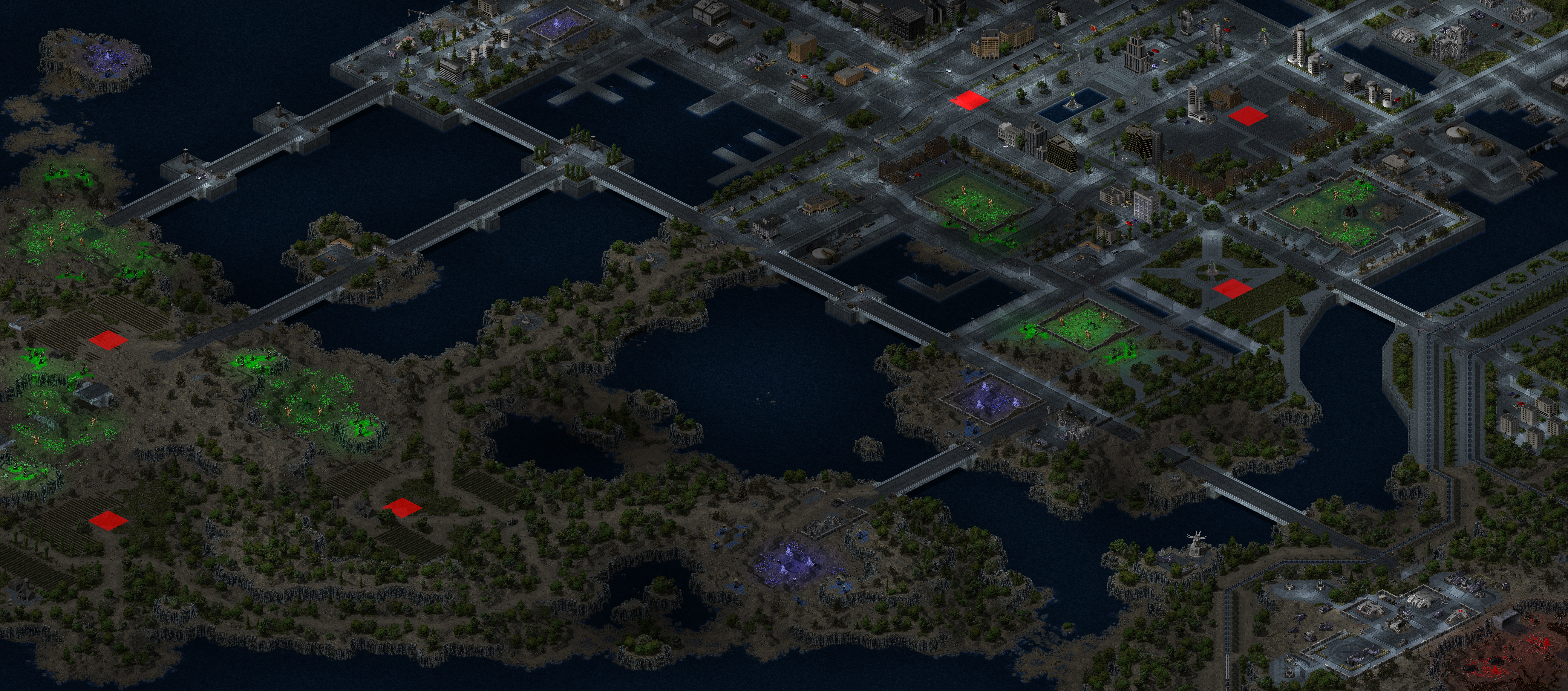 Rendered map: [6] Epsilon City