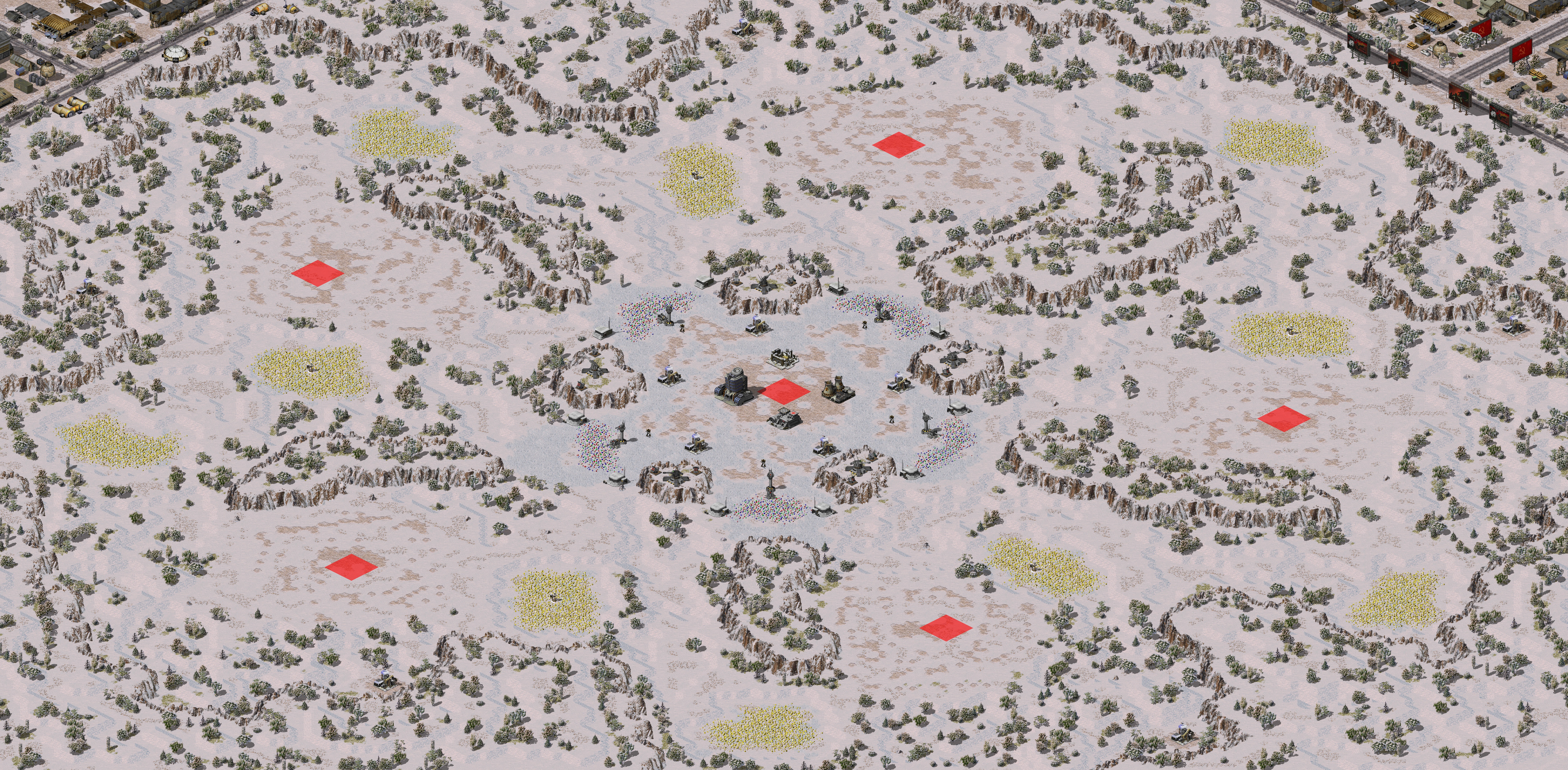 Rendered map: Rahn's Snowy Castle