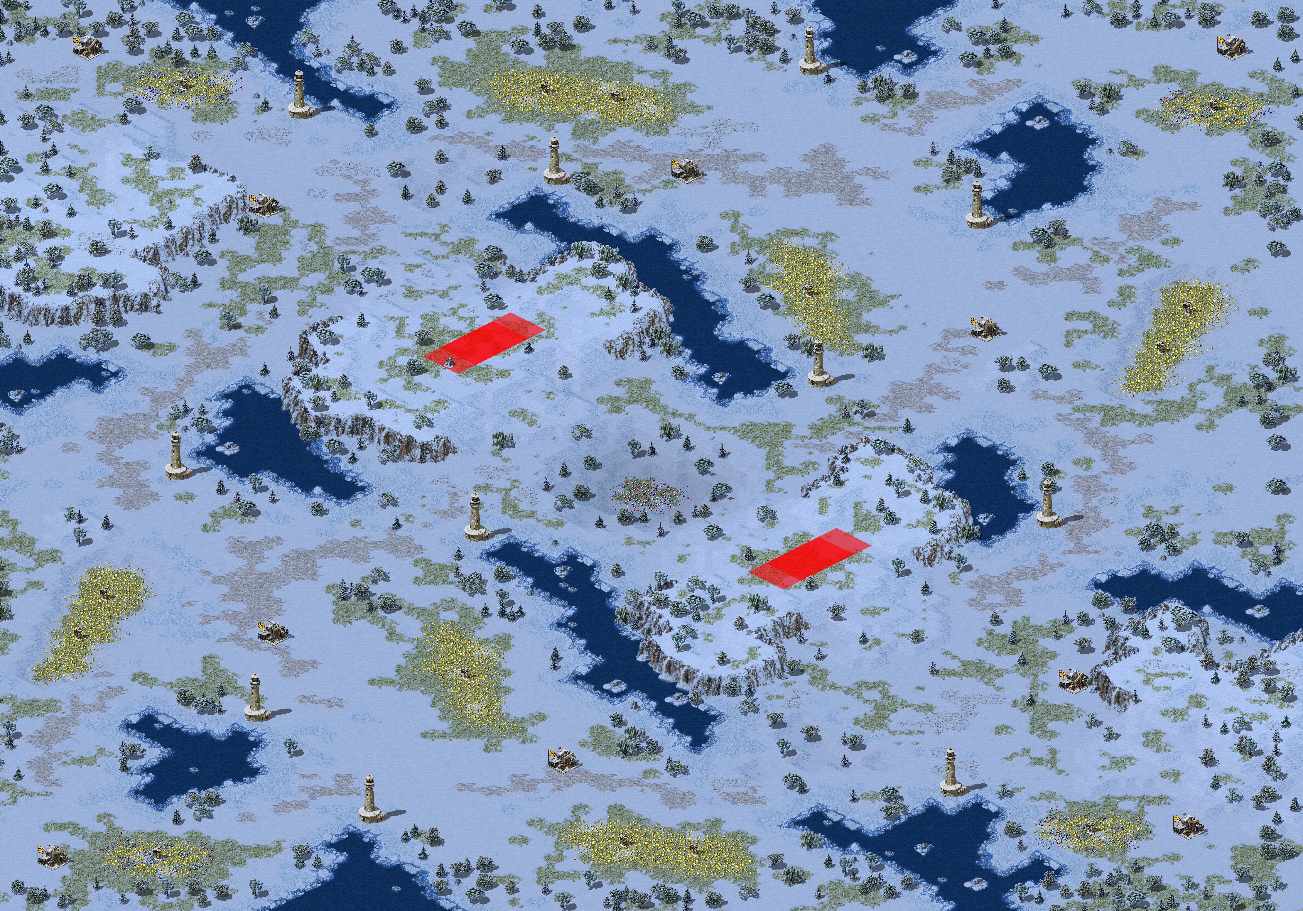 Rendered map: Emerald Lake