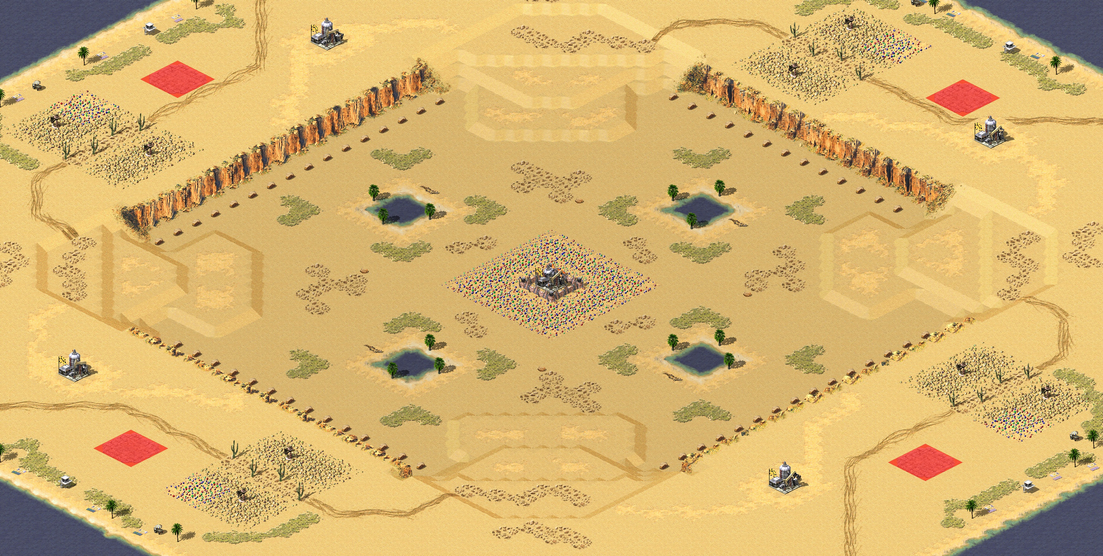 Rendered map: 天权 - 赛事专用