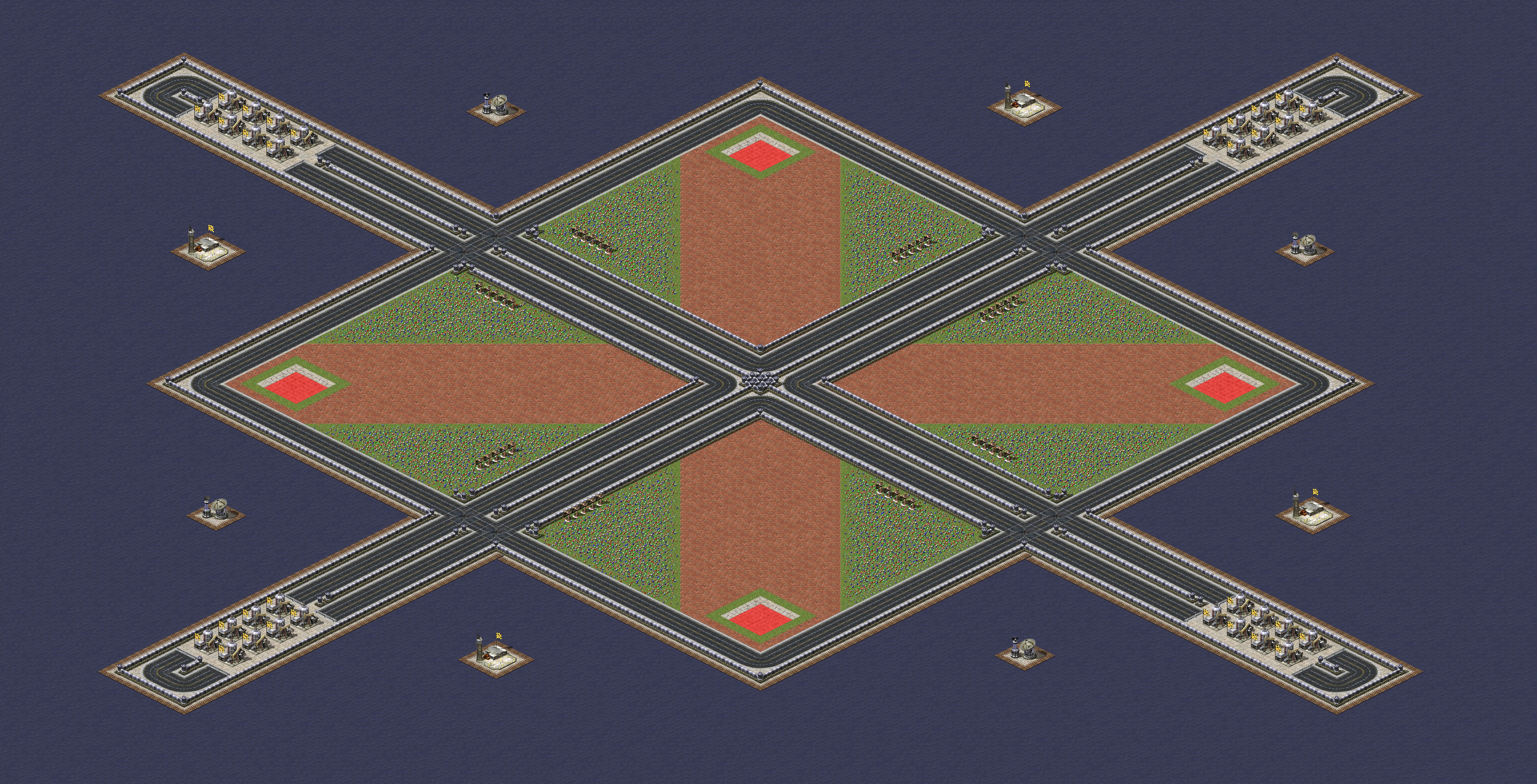 Rendered map: Wall Road